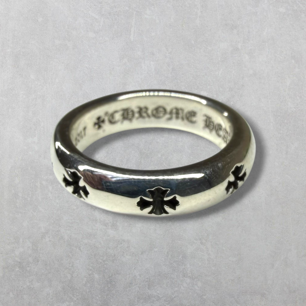 Chrome Hearts Negative Plus Cross Ring 9