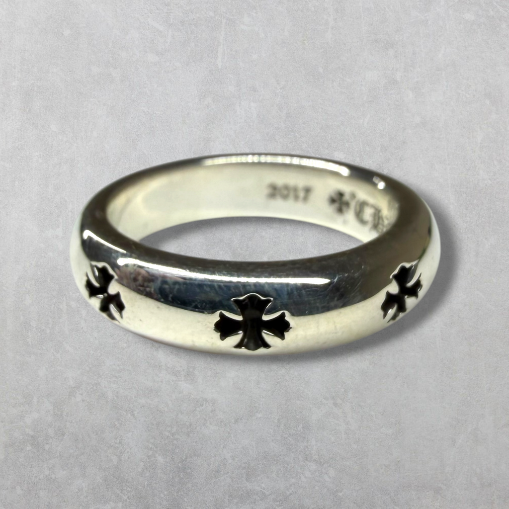 Chrome Hearts Negative Plus Cross Ring 9