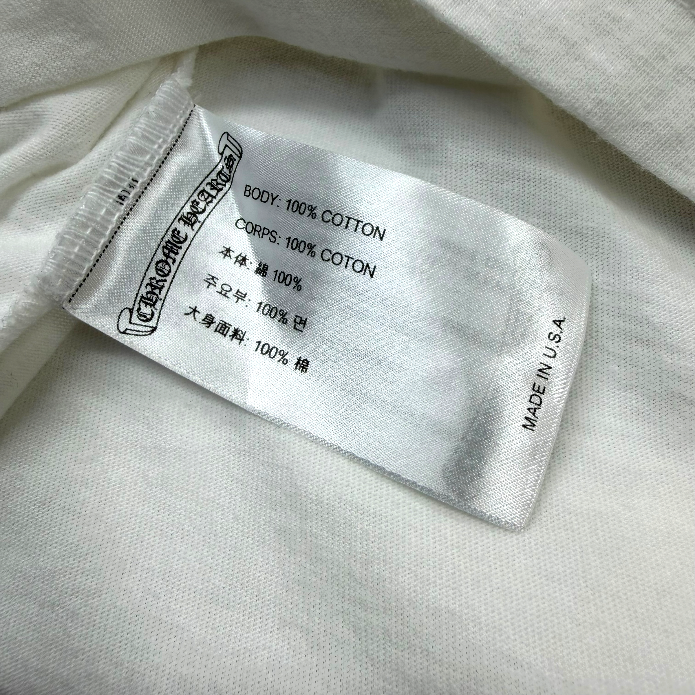 Chrome Hearts Gradient Hollywood L/S White M