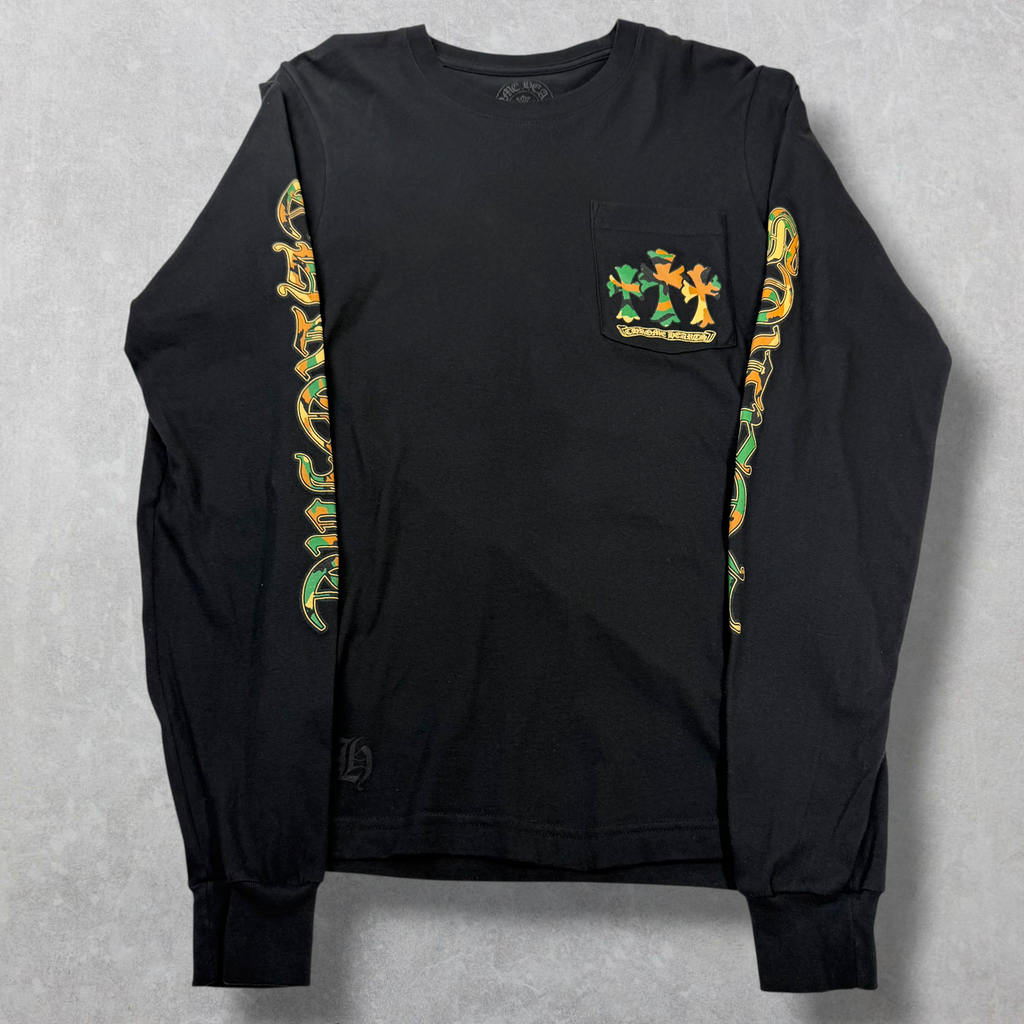 Chrome Hearts Camo Horseshoe L/S S