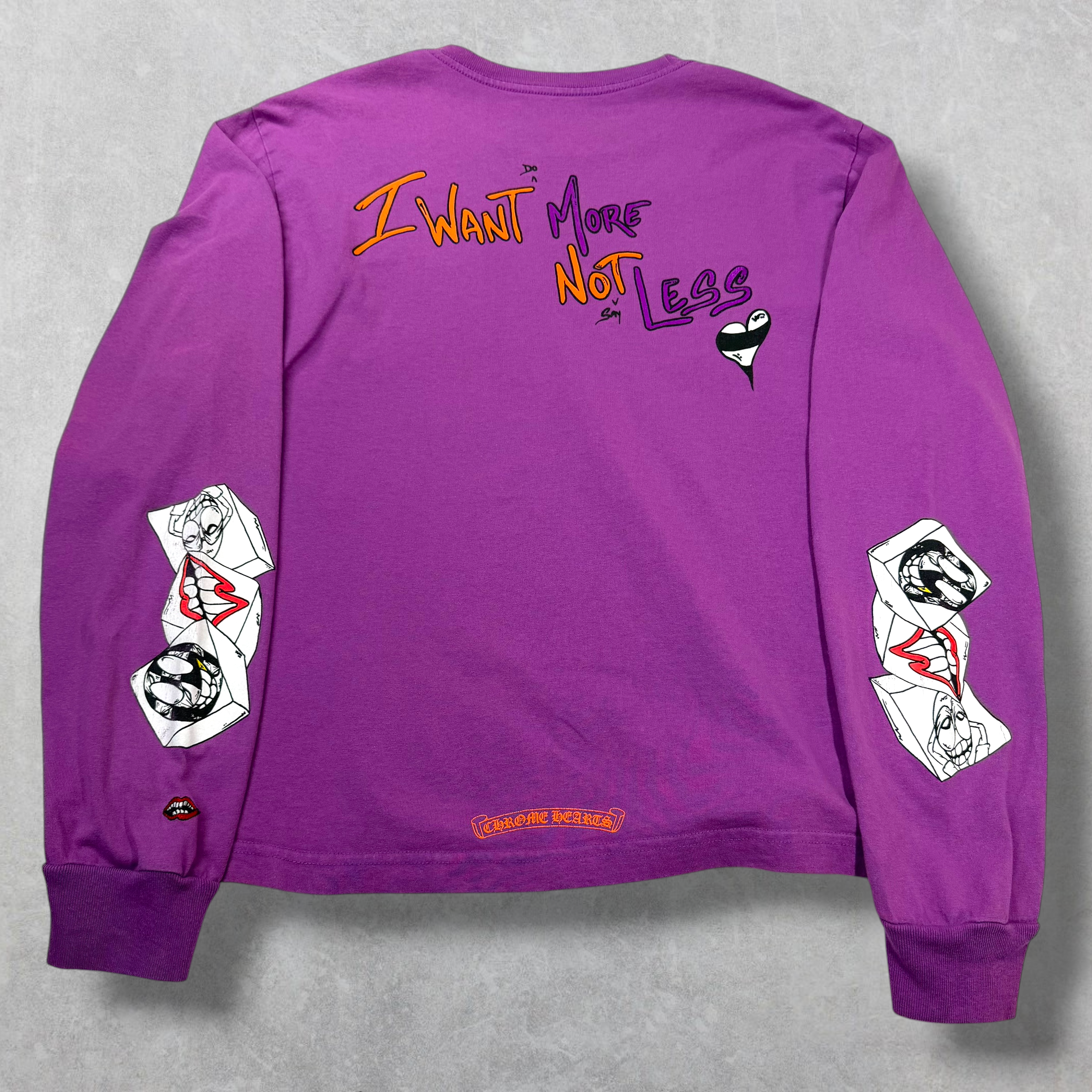 Chrome Hearts Matty Boy I Want More Not Less L/S M