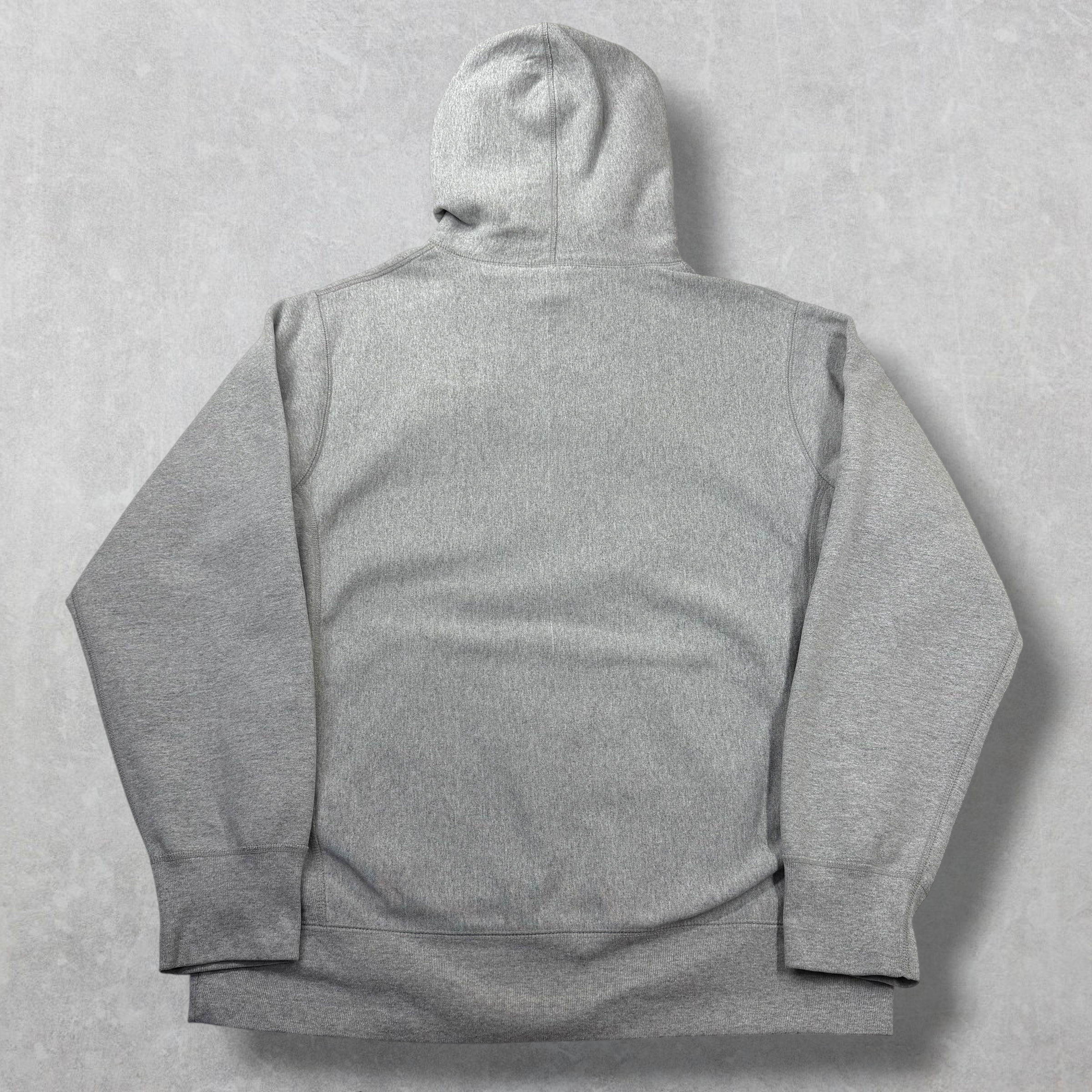 Supreme Box Logo Heather Grey Hoodie L