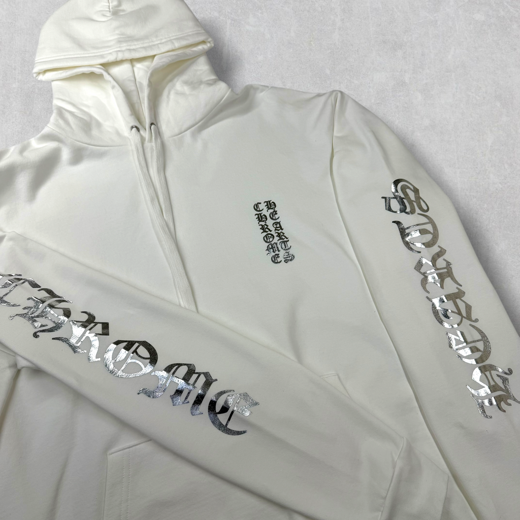 Chrome Hearts Silver Foil Hoodie XL