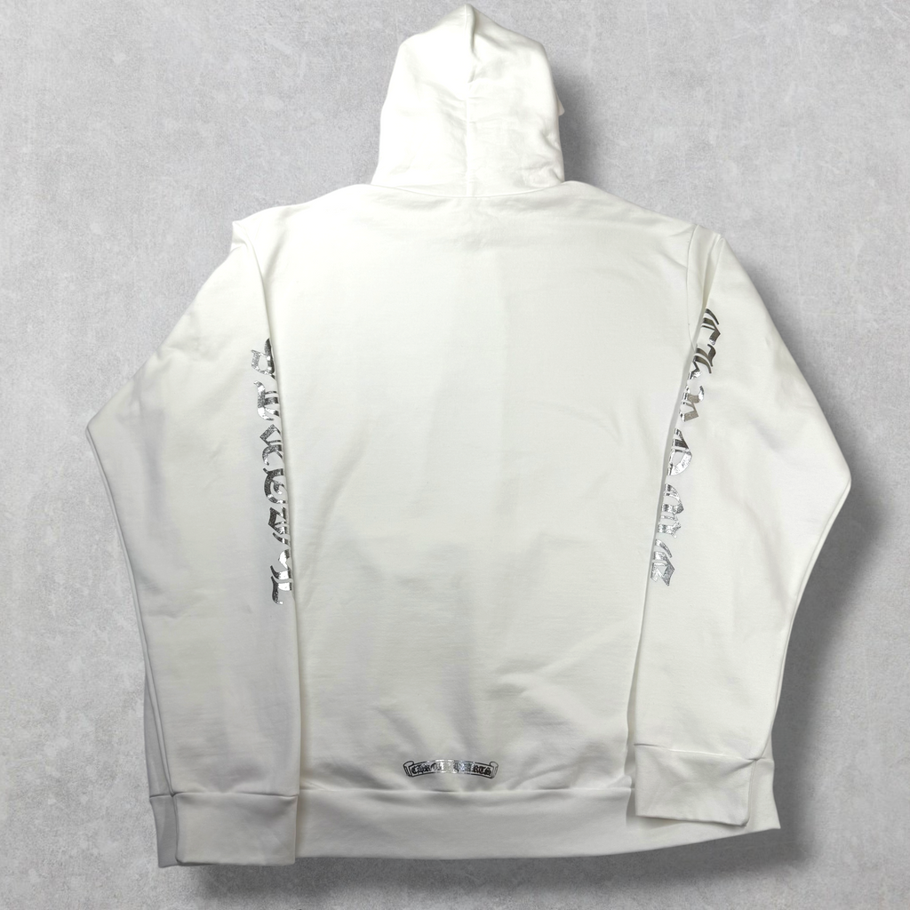 Chrome Hearts Silver Foil Hoodie XL