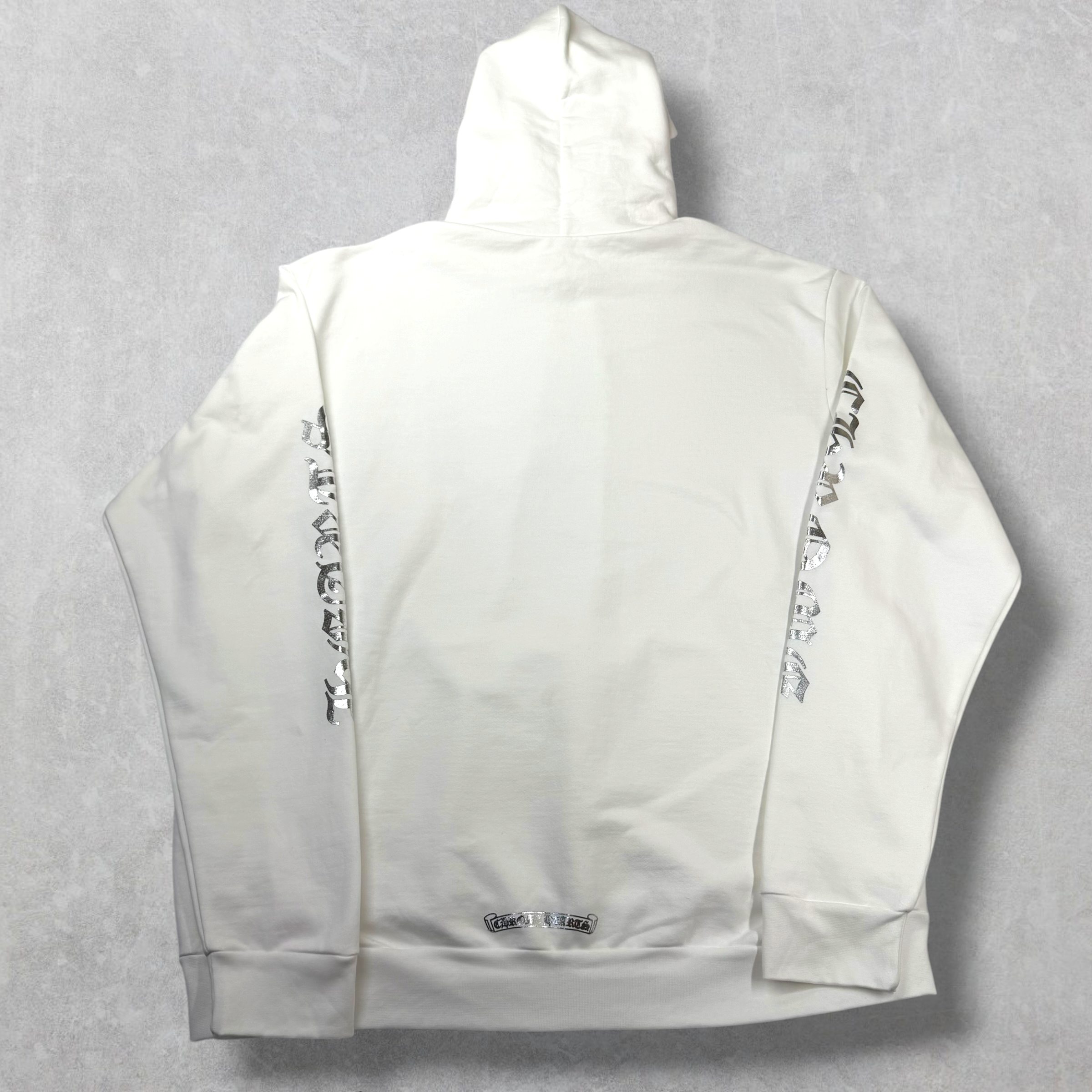 Chrome Hearts Silver Foil Hoodie XL