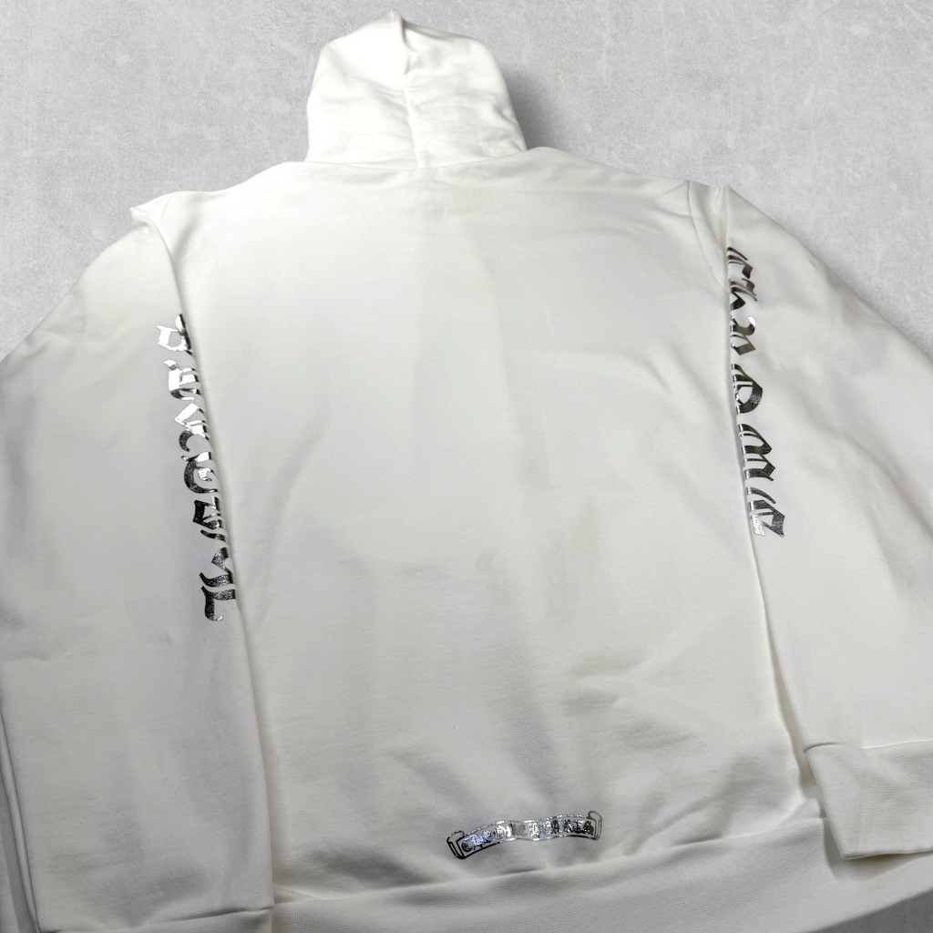 Chrome Hearts Silver Foil Hoodie XL