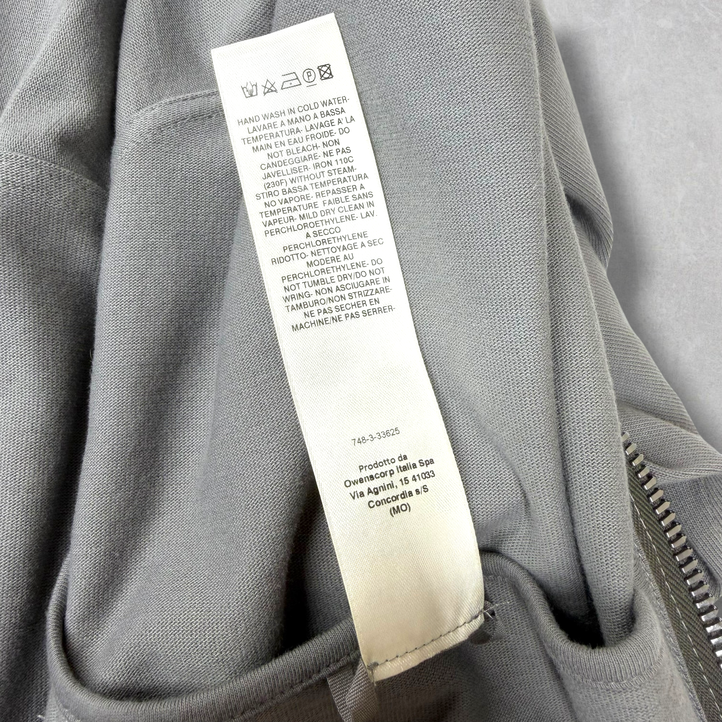 Rick Owens Tower Windbreaker Hoodie S