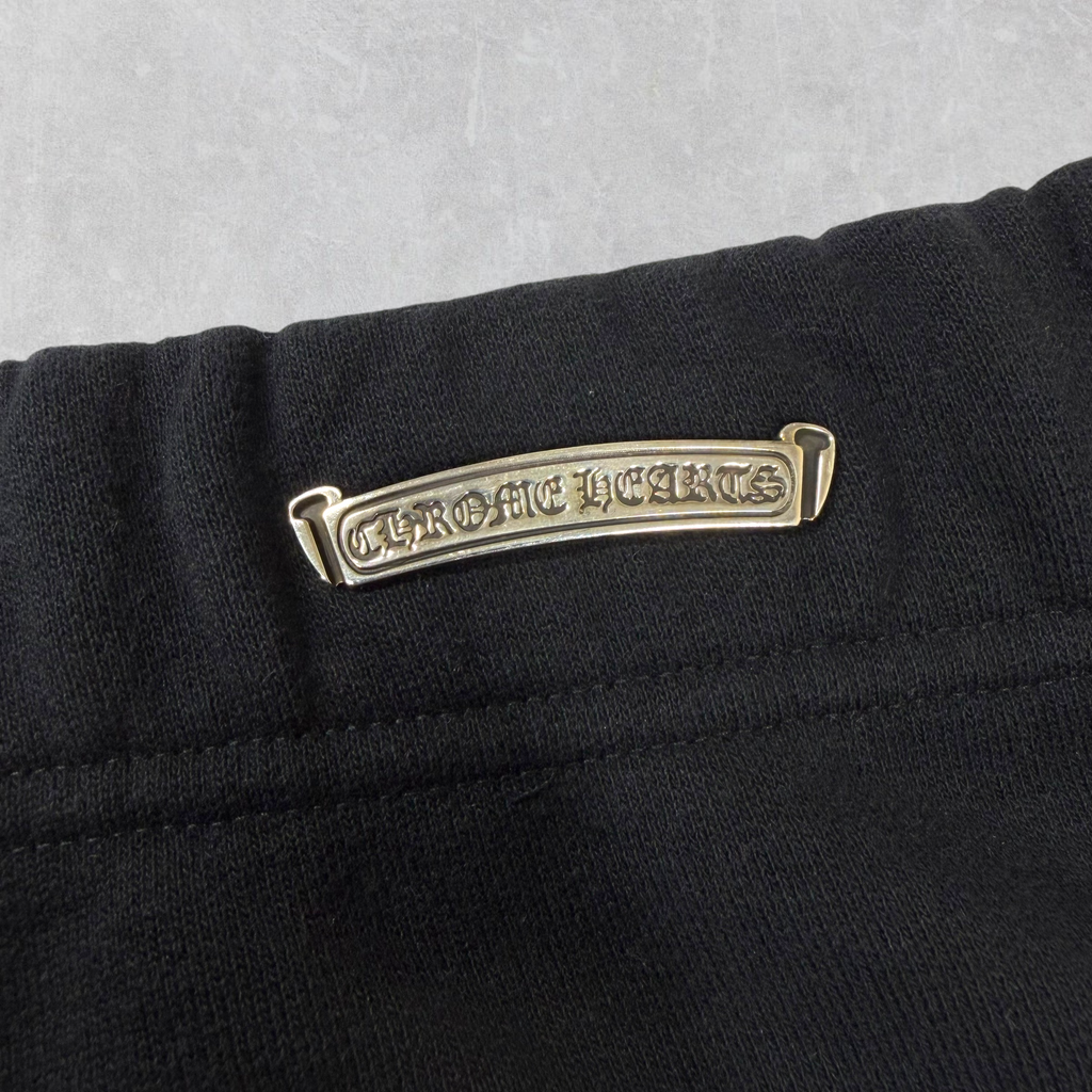 Chrome Hearts Triple Cross Embroidered Sweats Black XL