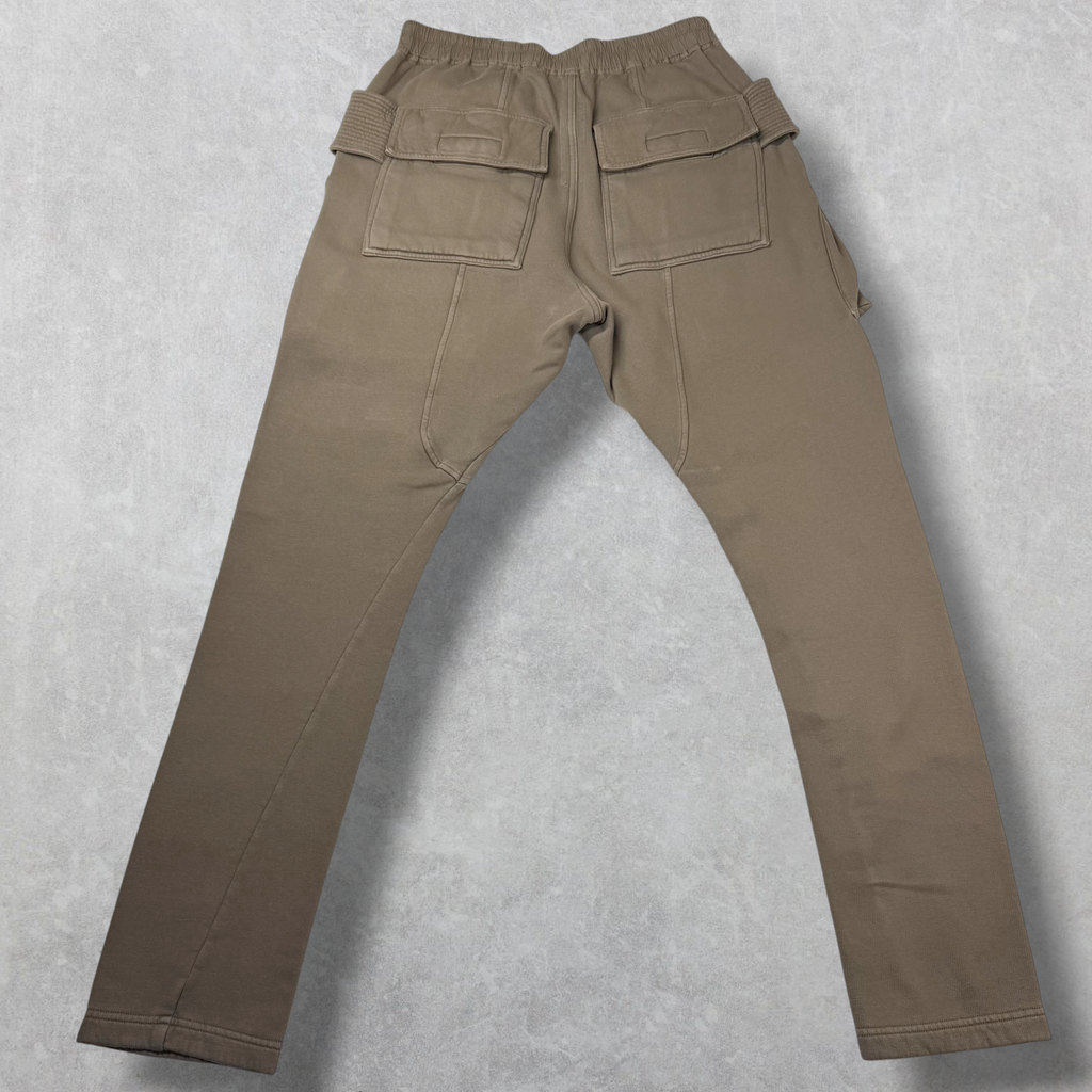 Rick Owens DRKSHDW Creatch Cargo Drawstring Pants Dust M