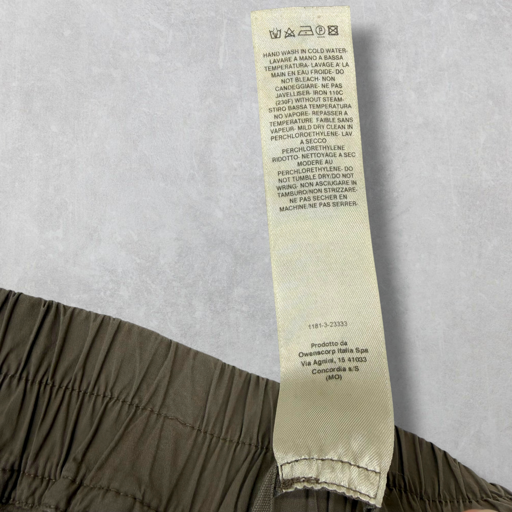Rick Owens DRKSHDW Creatch Cargo Drawstring Pants Dust M