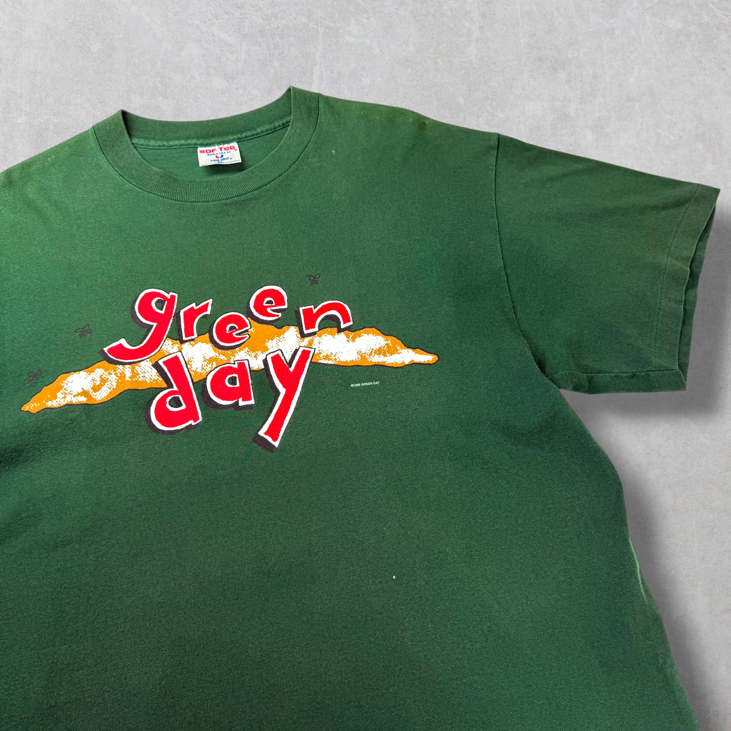 Vintage 1995 Green Day Dookie Tee XL