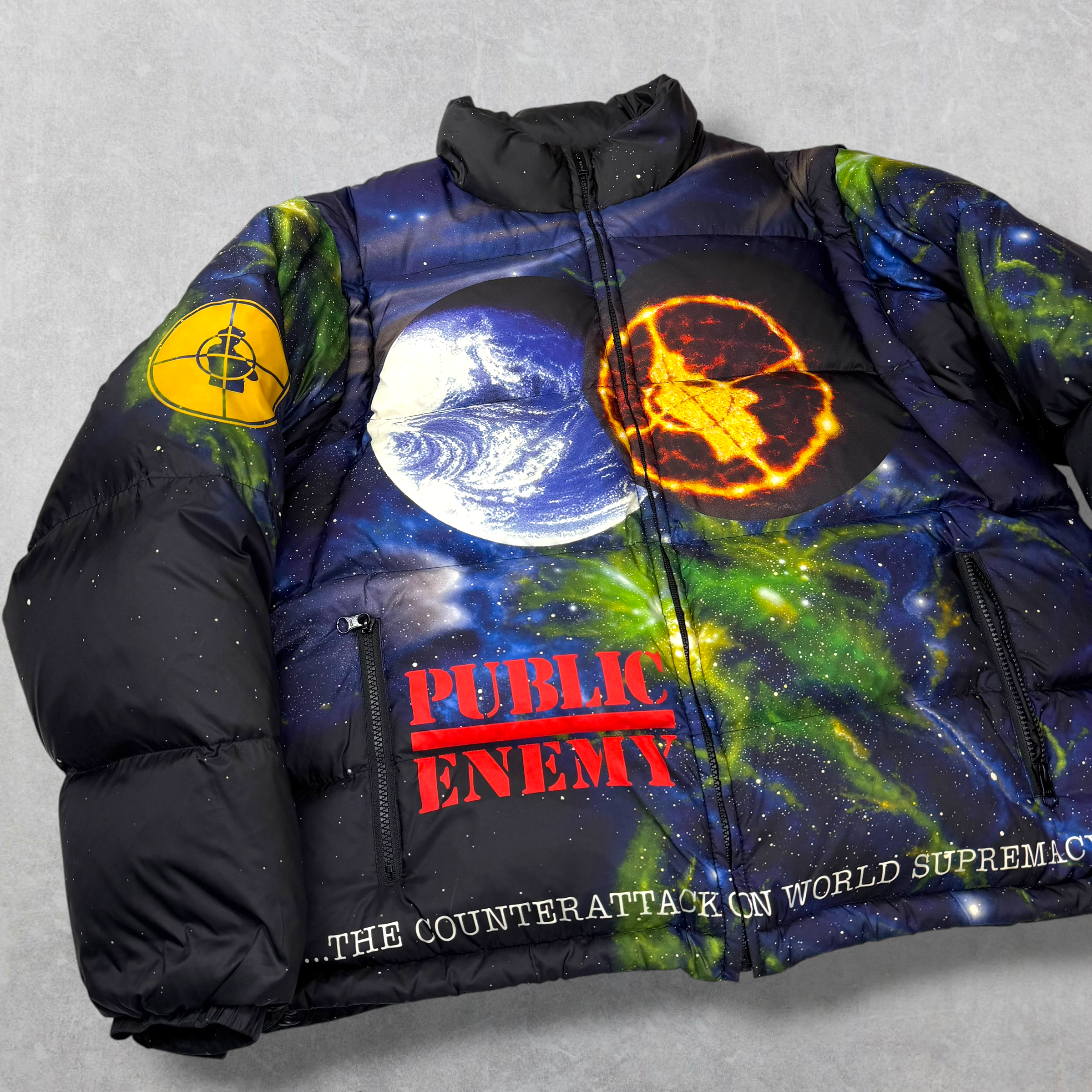 Supreme x Undercover x Public Enemy Puffer Jacket L