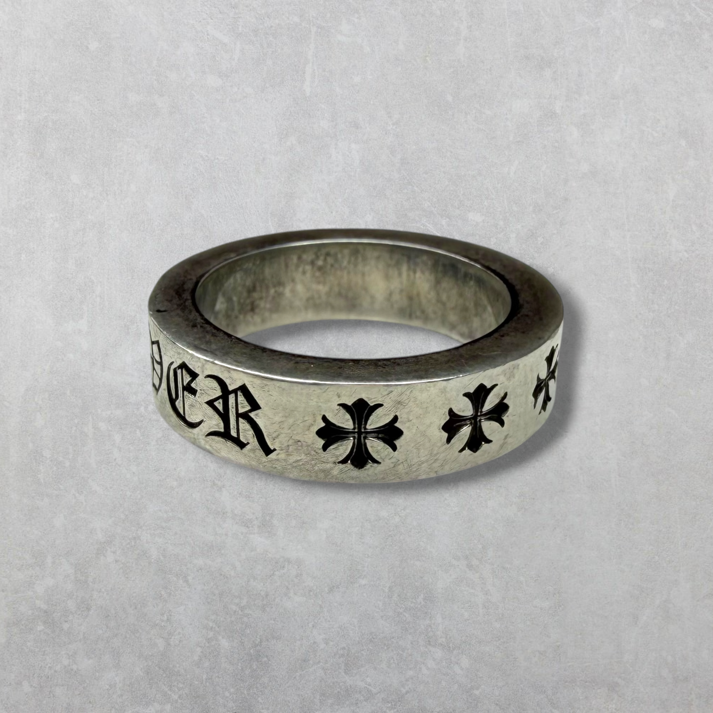 Chrome Hearts Forever 6MM Spacer Ring 7