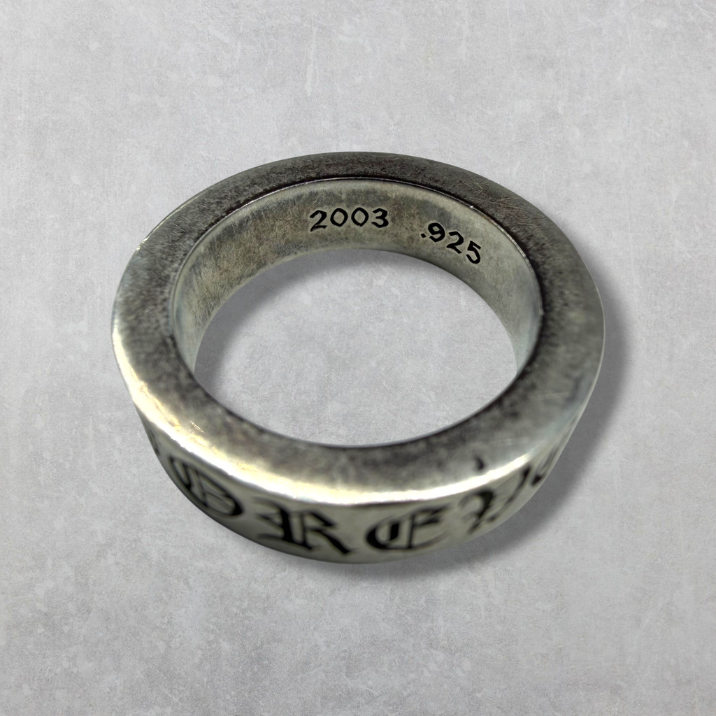 Chrome Hearts Forever 6MM Spacer Ring 7