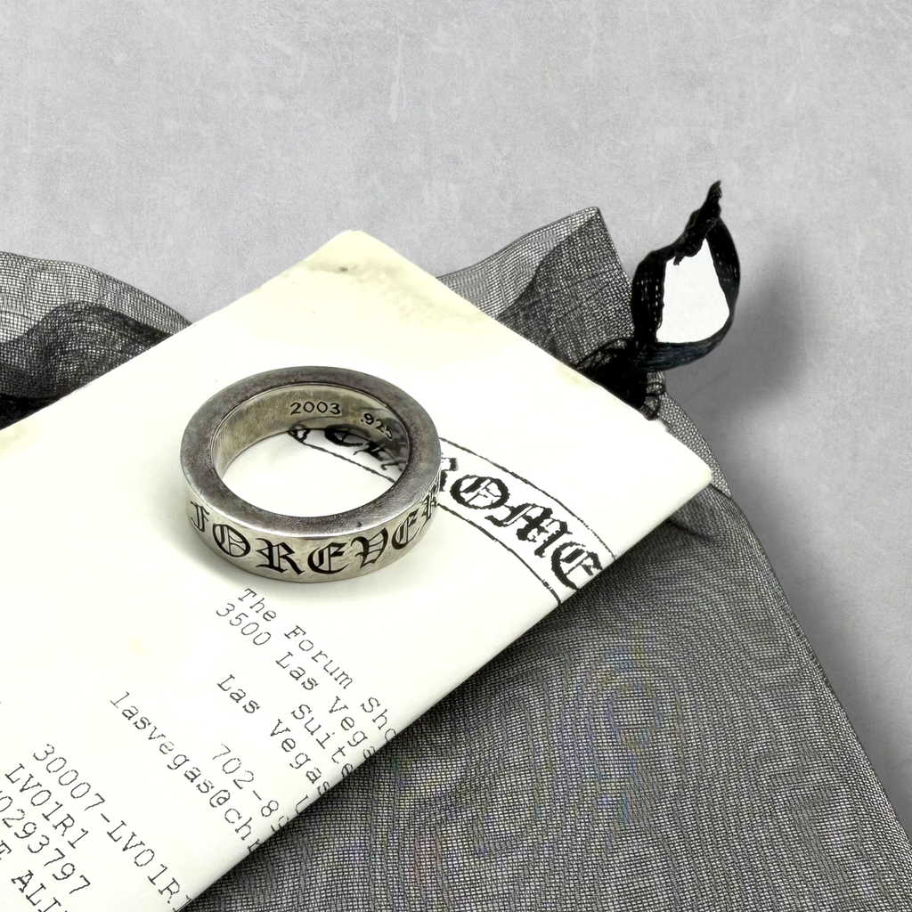 Chrome Hearts Forever 6MM Spacer Ring 7