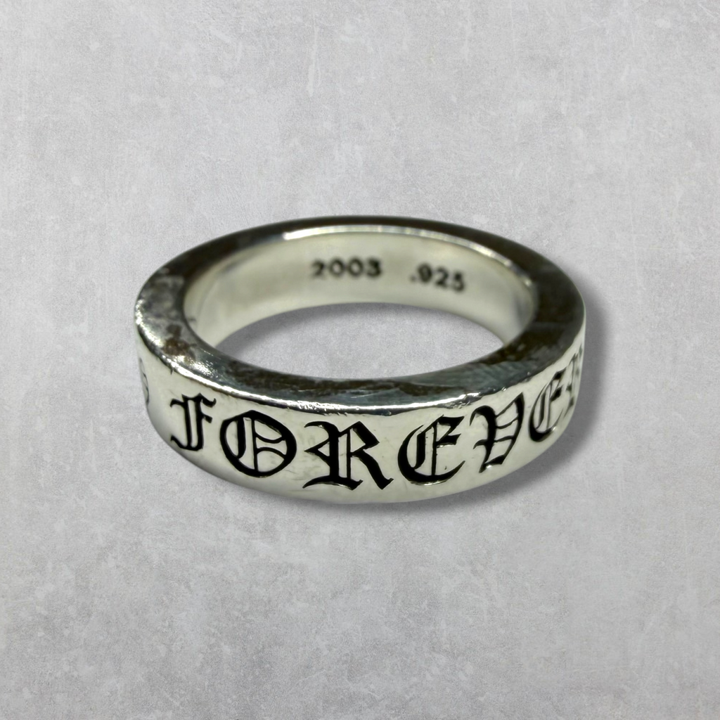 Chrome Hearts Forever 6MM Spacer Ring 10.5