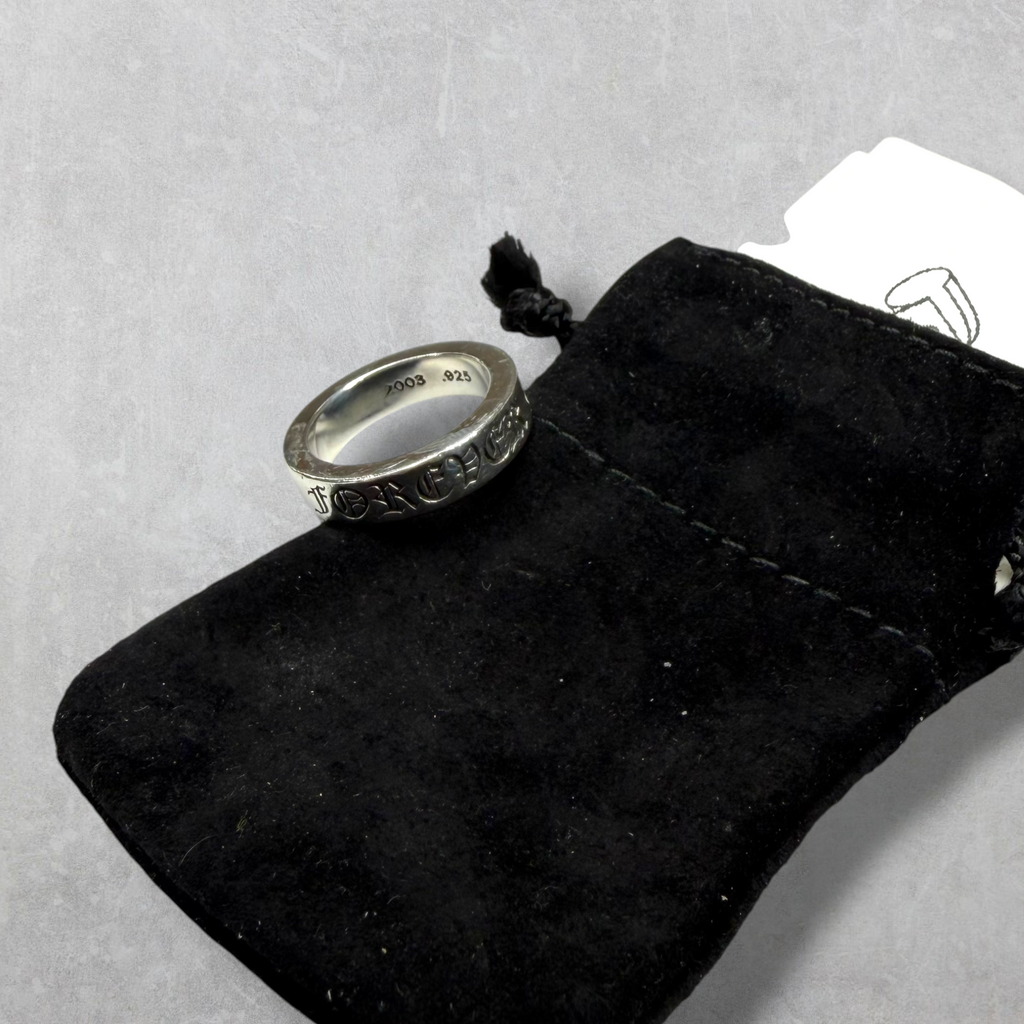 Chrome Hearts Forever 6MM Spacer Ring 10.5