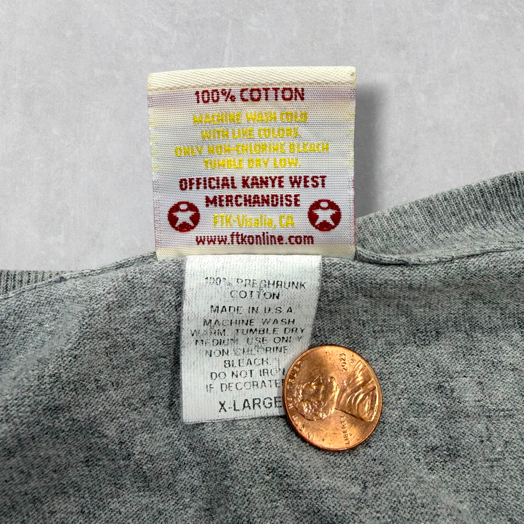Vintage '04 Kanye West College Dropout Tee XL