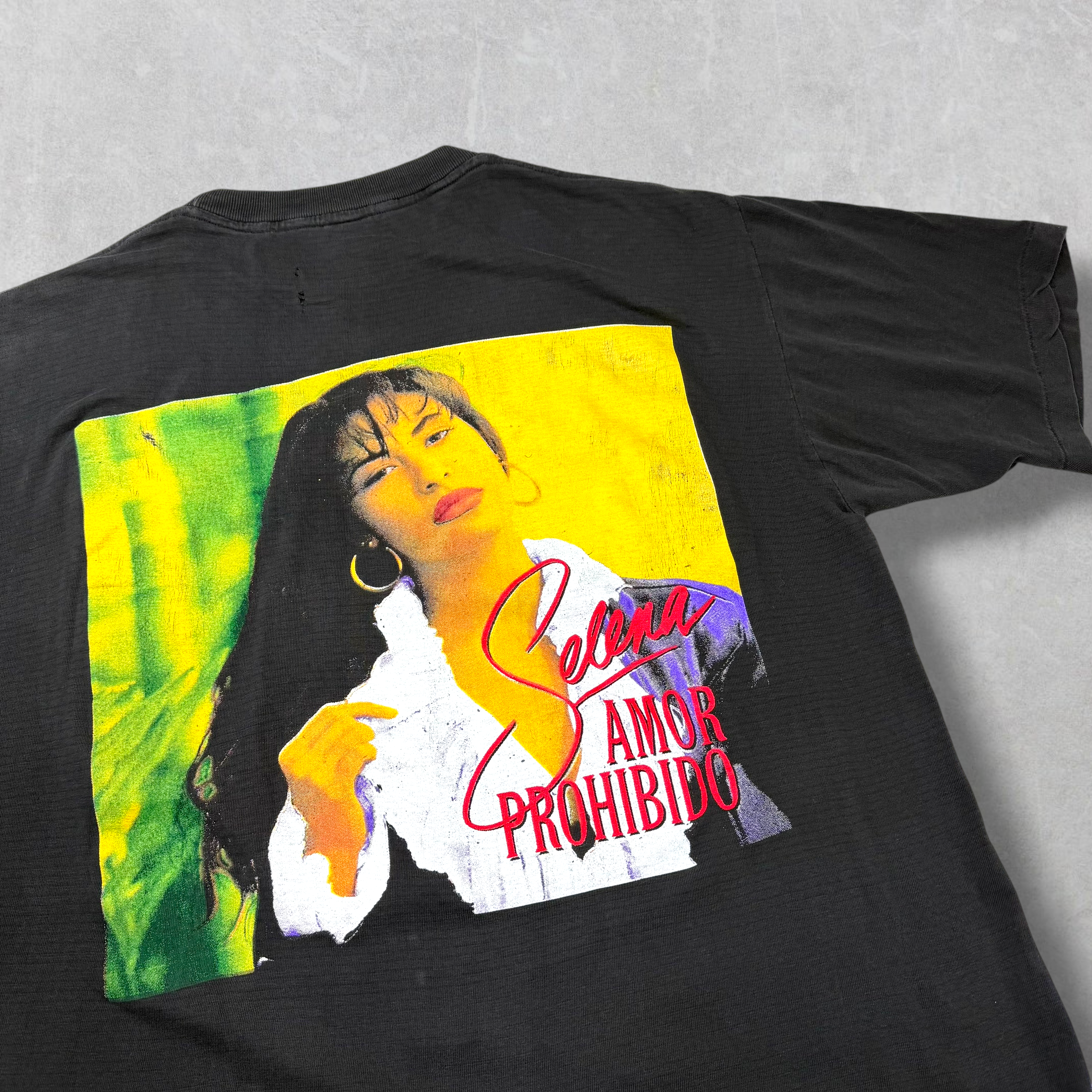 Vintage 90s Selena Quintanilla Bootleg Rap Tee XL