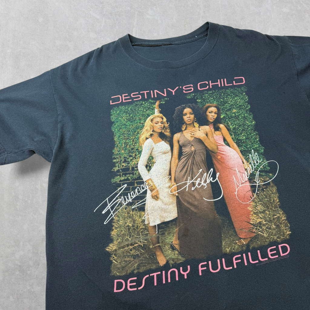 Vintage 2005 Destiny's Child Destiny Fulfilled Tour Tee XL