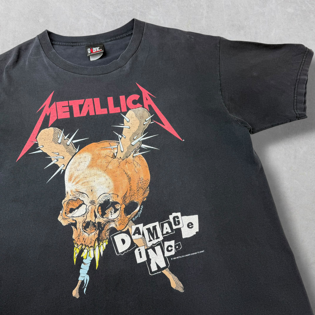 Vintage 1994 Metallica Pushead Damage Inc. Tee XL