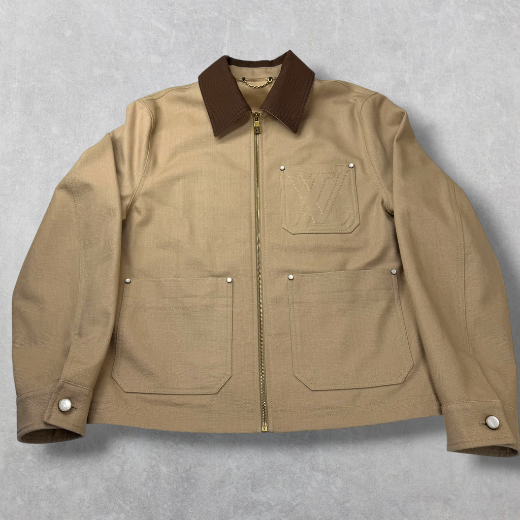 Louis Vuitton Workwear Cotton Canvas Blouson 48 (M)