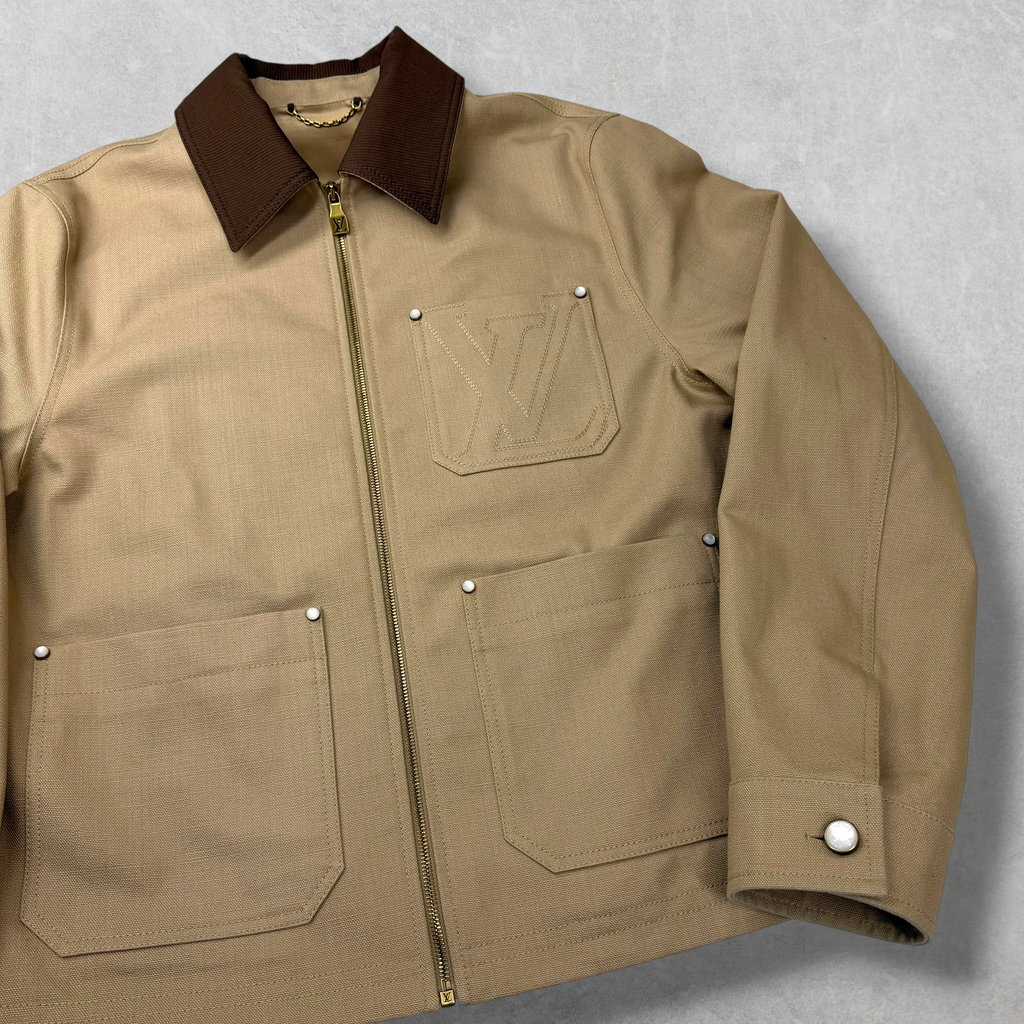 Louis Vuitton Workwear Cotton Canvas Blouson 48 (M)
