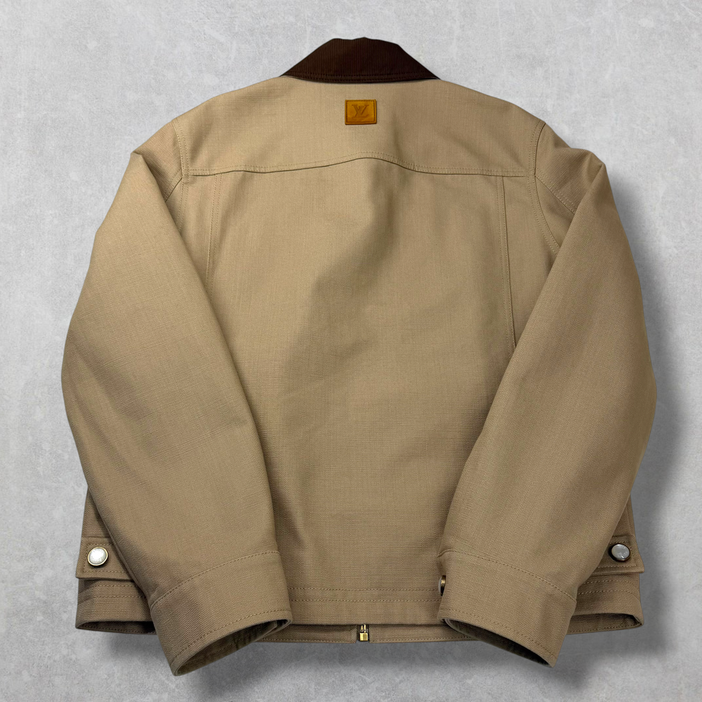 Louis Vuitton Workwear Cotton Canvas Blouson 48 (M)