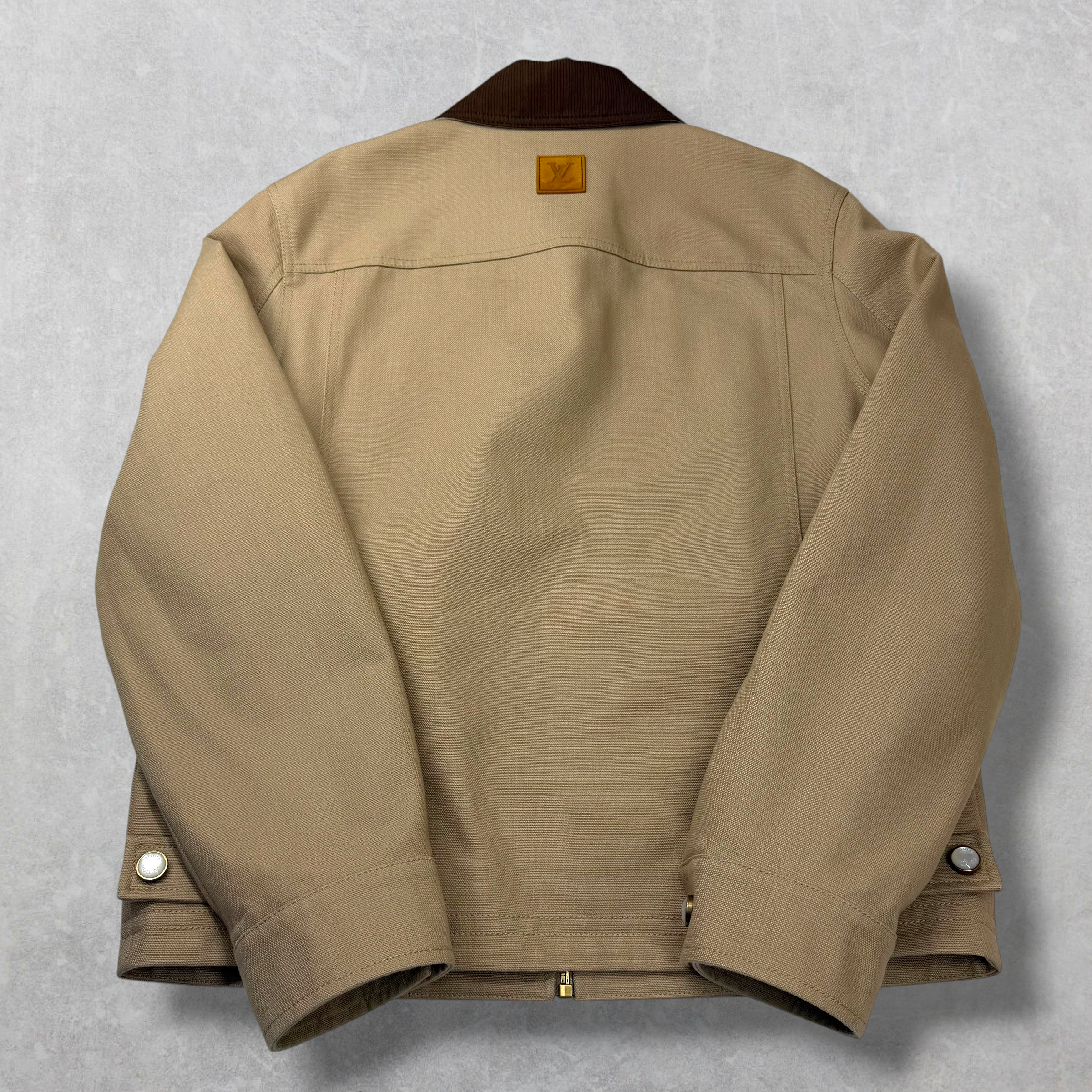 Louis Vuitton Workwear Cotton Canvas Blouson 48 (M)