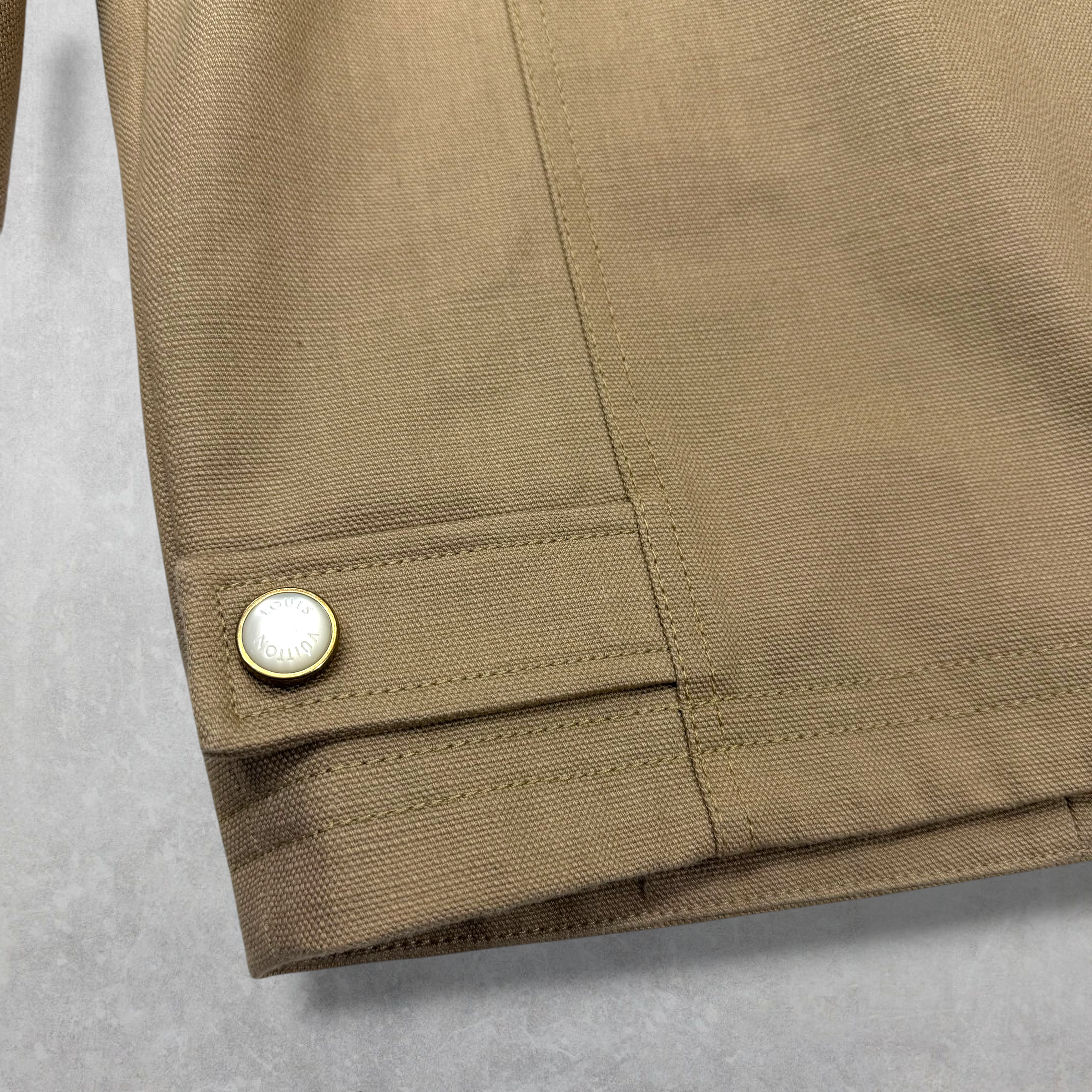 Louis Vuitton Workwear Cotton Canvas Blouson 48 (M)