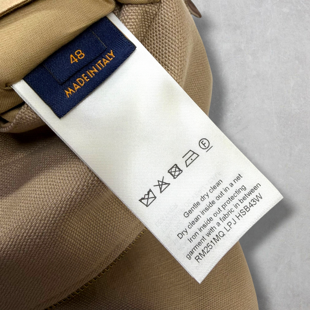 Louis Vuitton Workwear Cotton Canvas Blouson 48 (M)