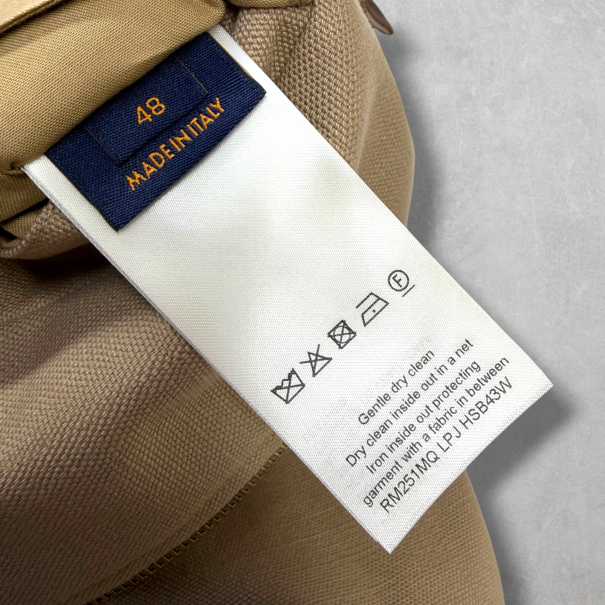 Louis Vuitton Workwear Cotton Canvas Blouson 48 (M)