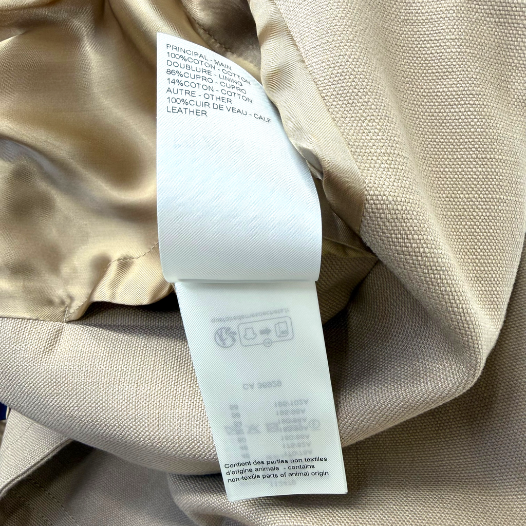 Louis Vuitton Workwear Cotton Canvas Blouson 48 (M)
