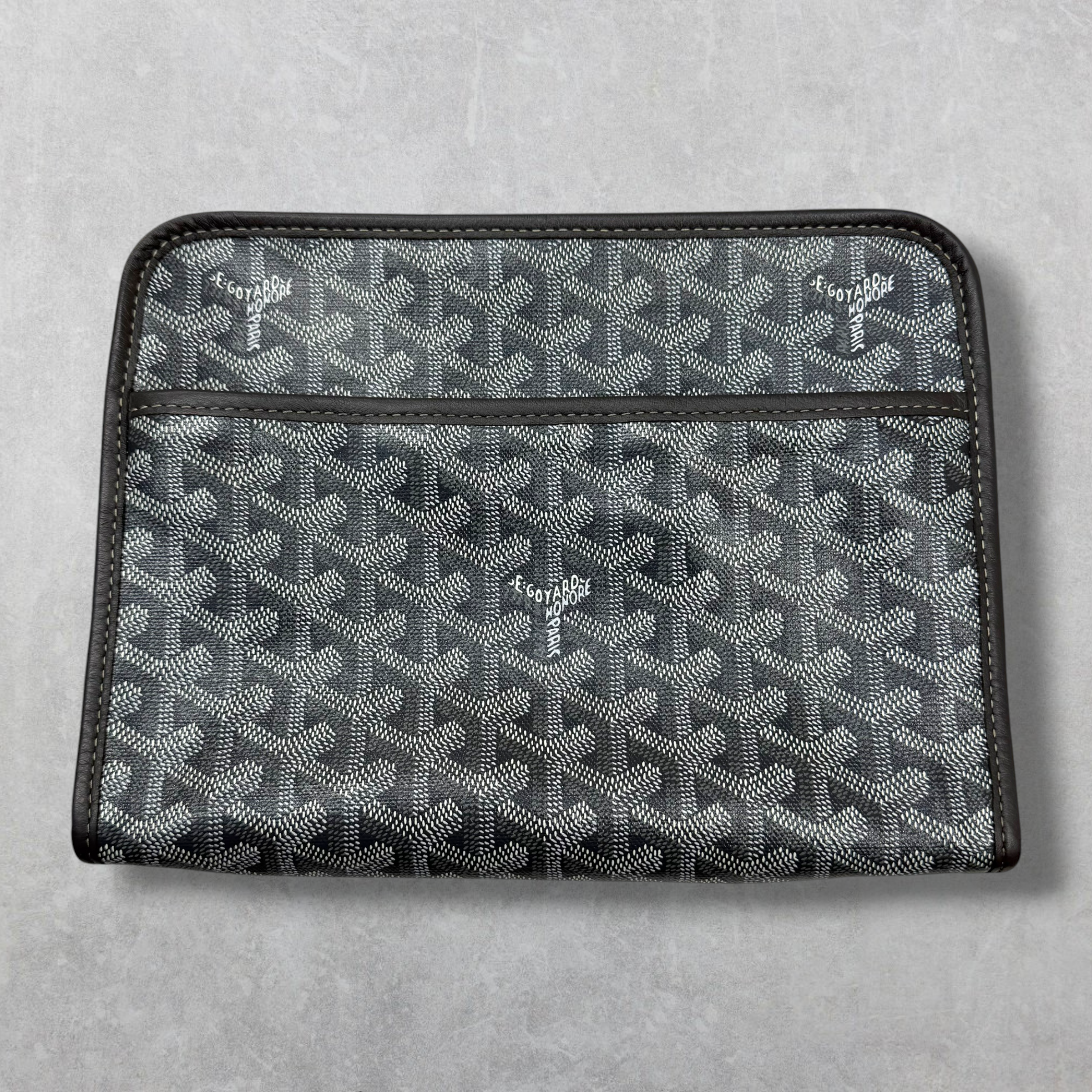 Goyard Grey Jouvence PM Toiletry Bag