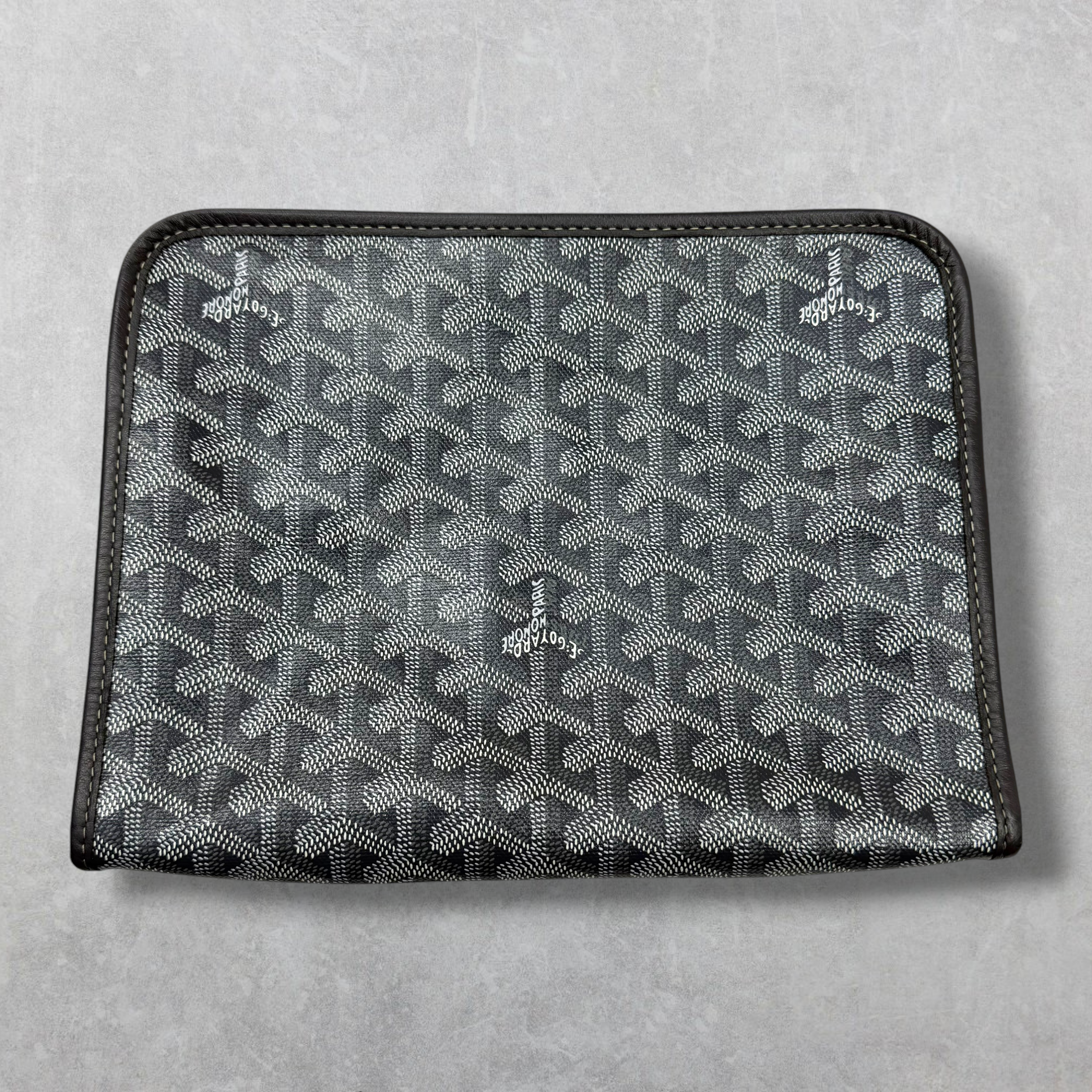 Goyard Grey Jouvence PM Toiletry Bag