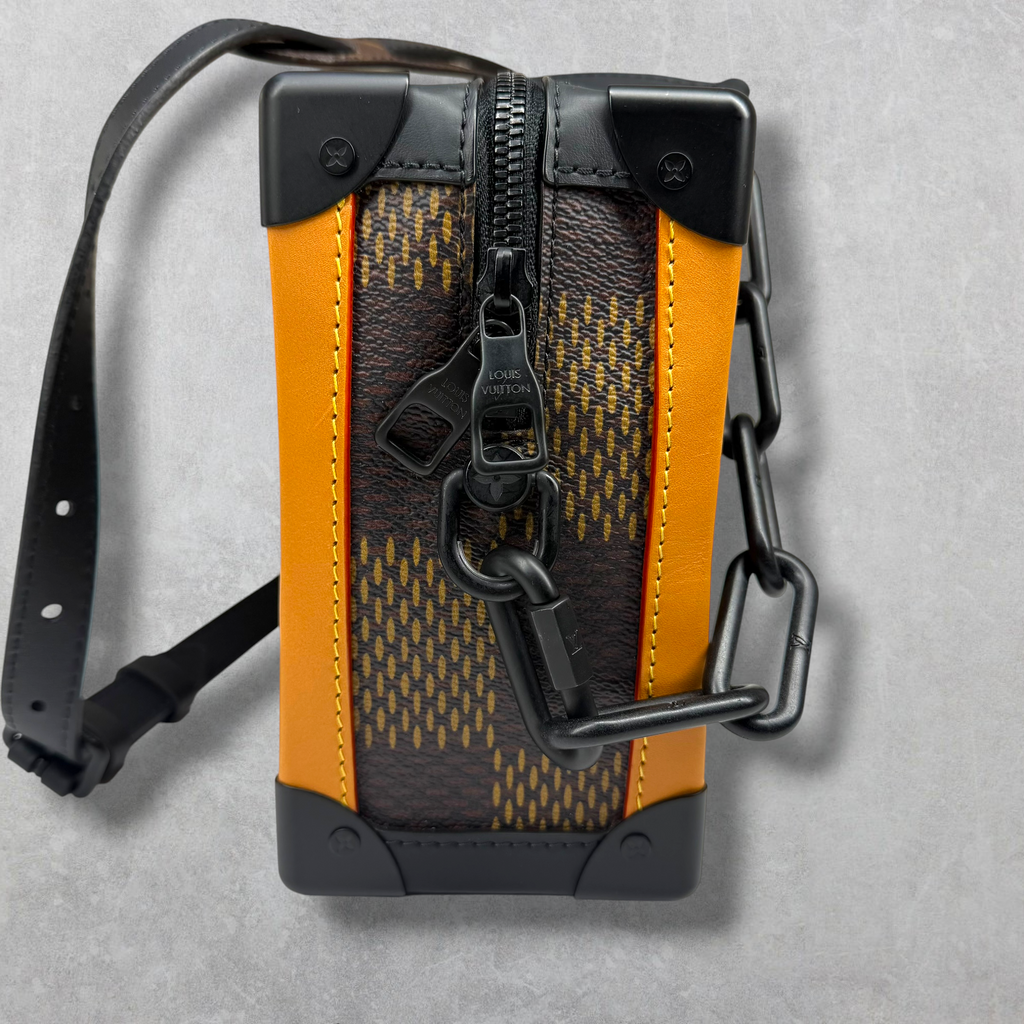 Louis Vuitton x Nigo Soft Trunk Damier Ebene Giant Brown