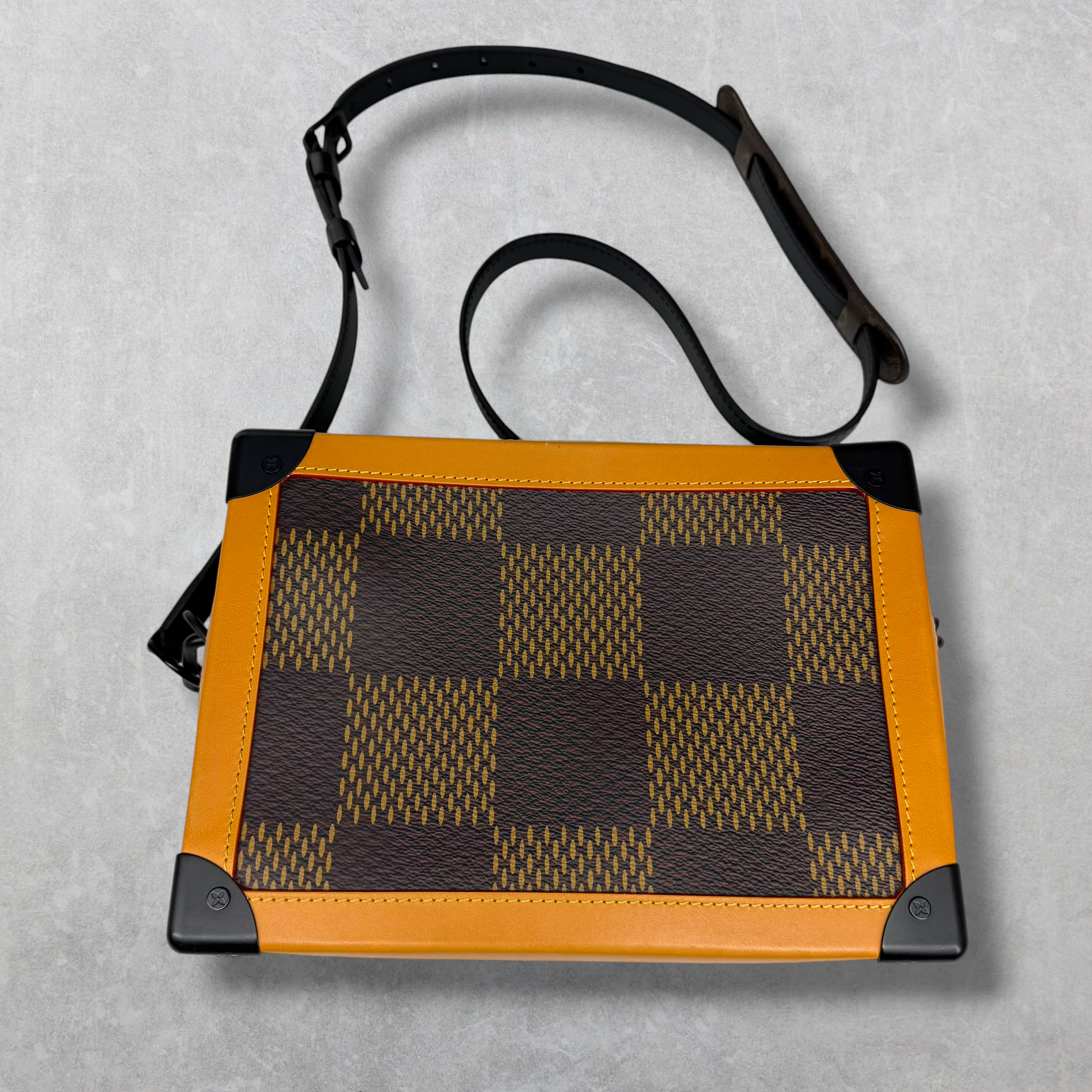 Louis Vuitton x Nigo Soft Trunk Damier Ebene Giant Brown
