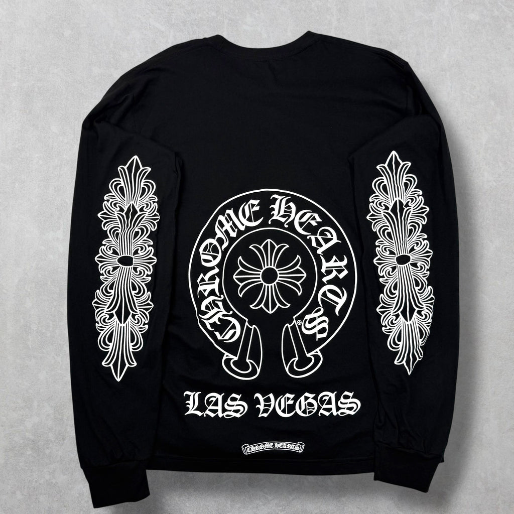 Chrome Hearts Las Vegas Horseshoe Floral L/S XL