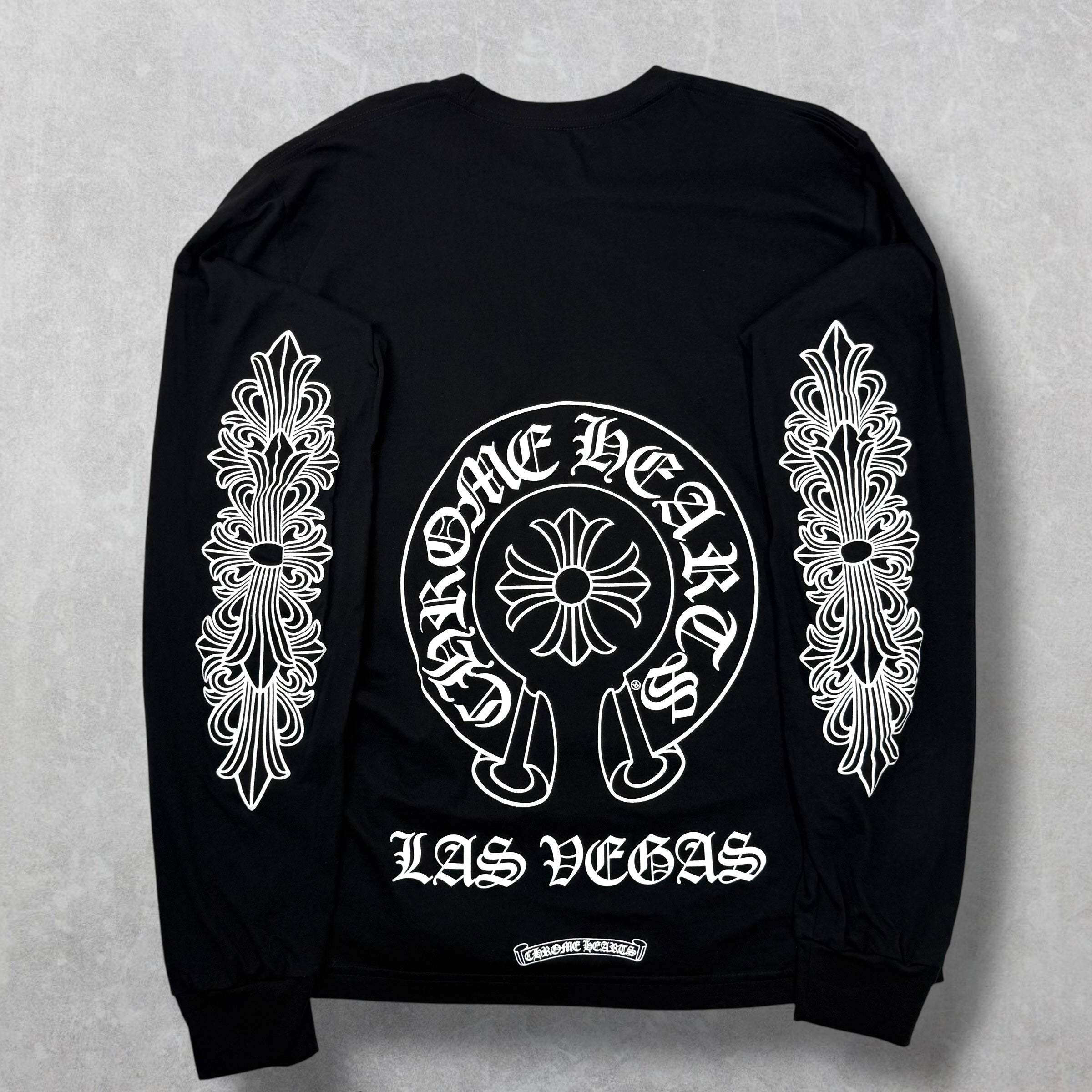 Chrome Hearts Las Vegas Horseshoe Floral L/S XL