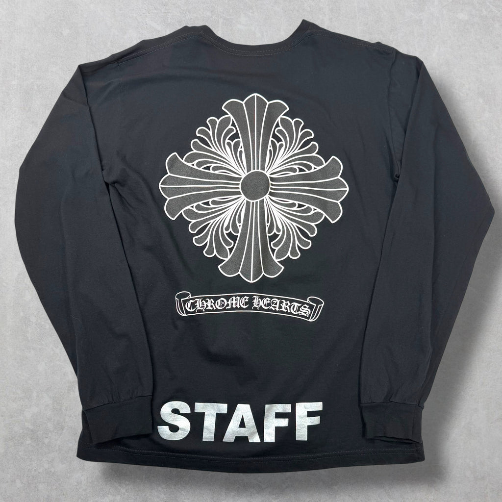 Chrome Hearts CH Plus Silver Staff L/S XL