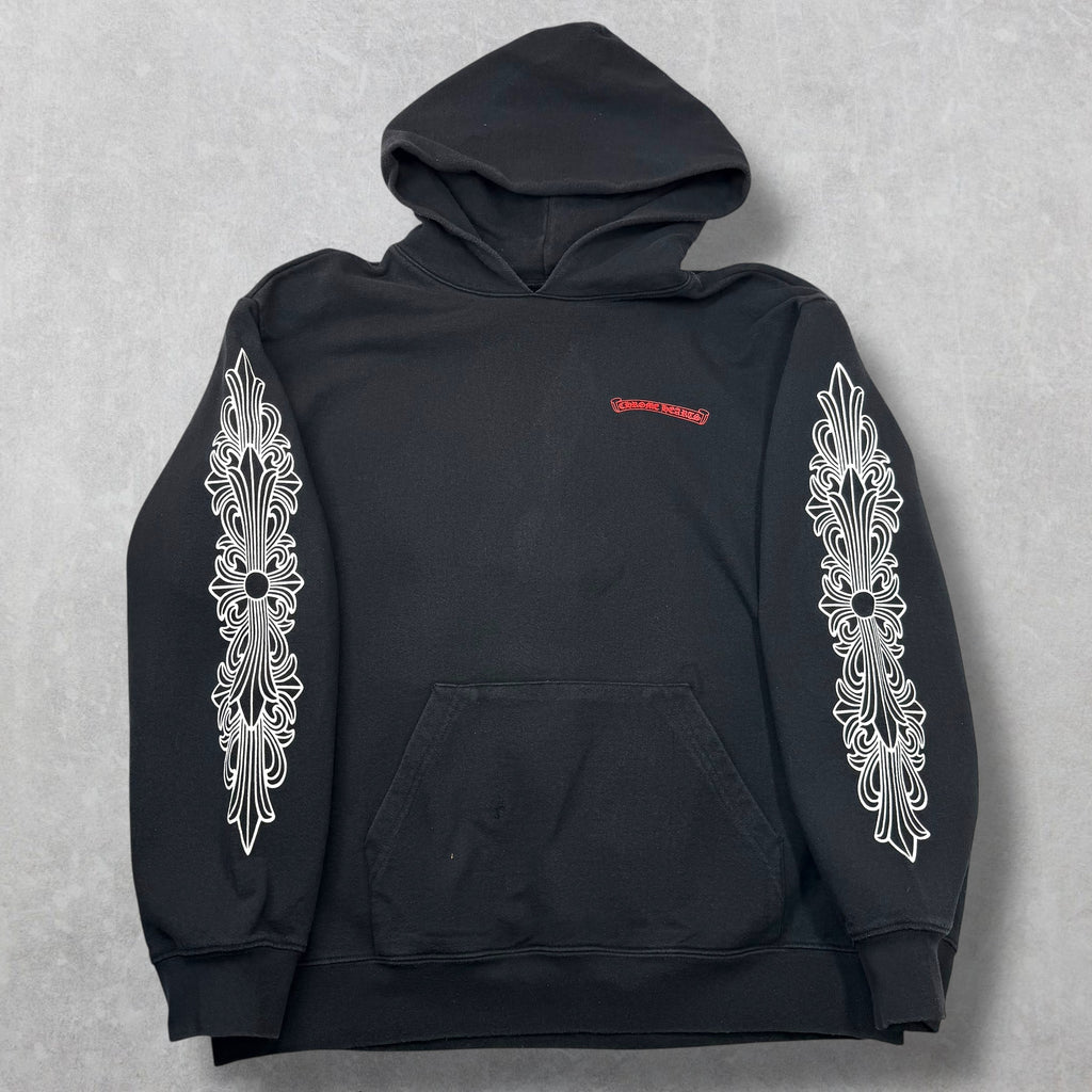 Chrome Hearts Matty Boy Floral Chomper Hoodie XXL