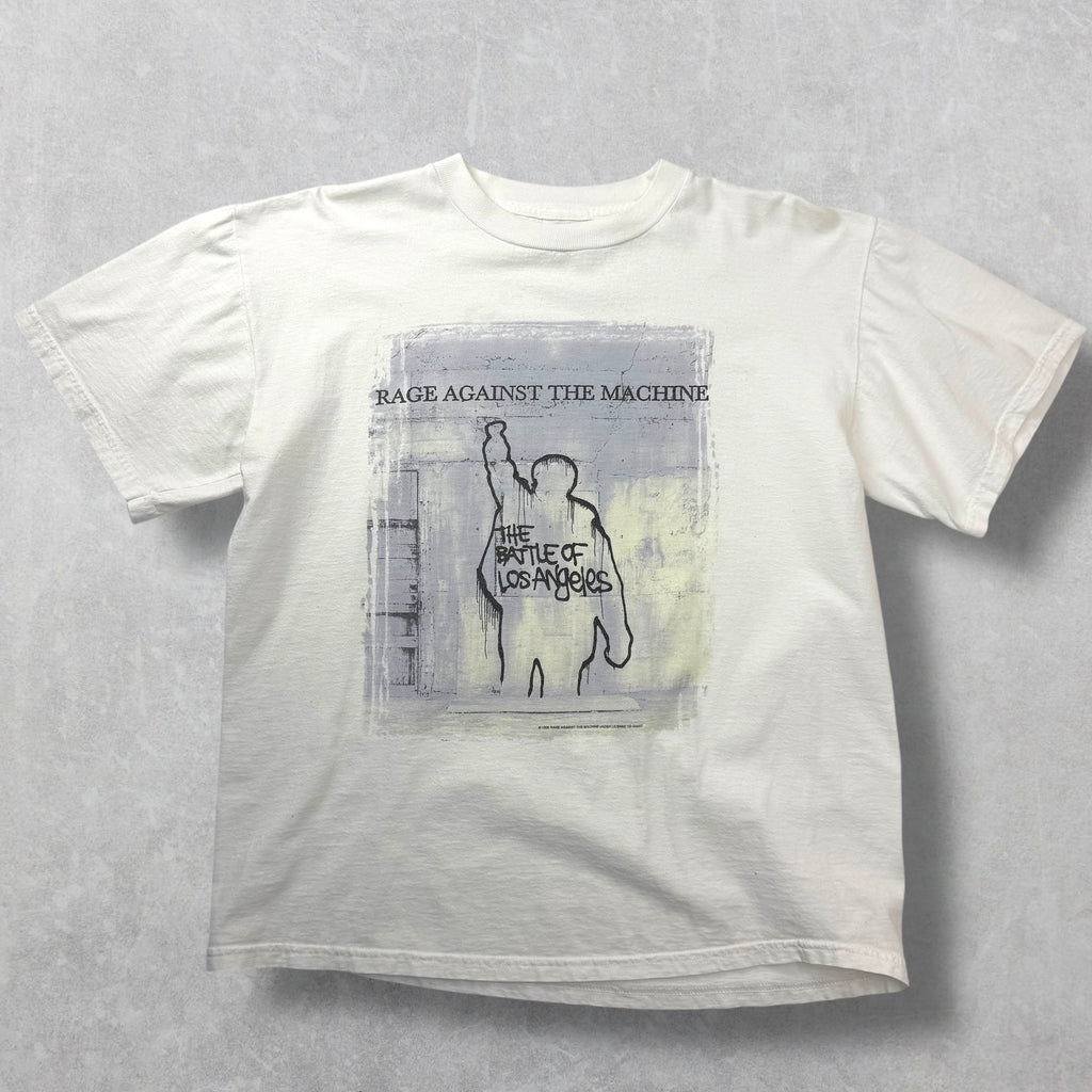 Vintage 1999 Rage Against The Machine Battle of LA Tour Tee L