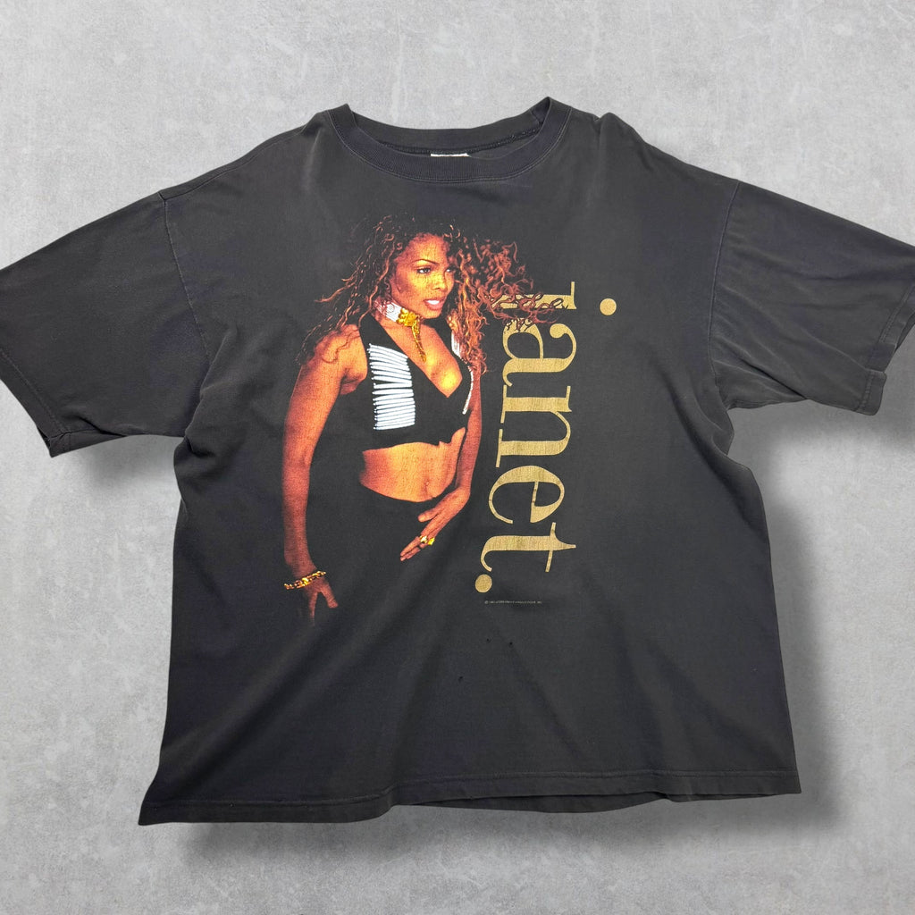 Vintage 1993 Janet Jackson World Tour Tee XL