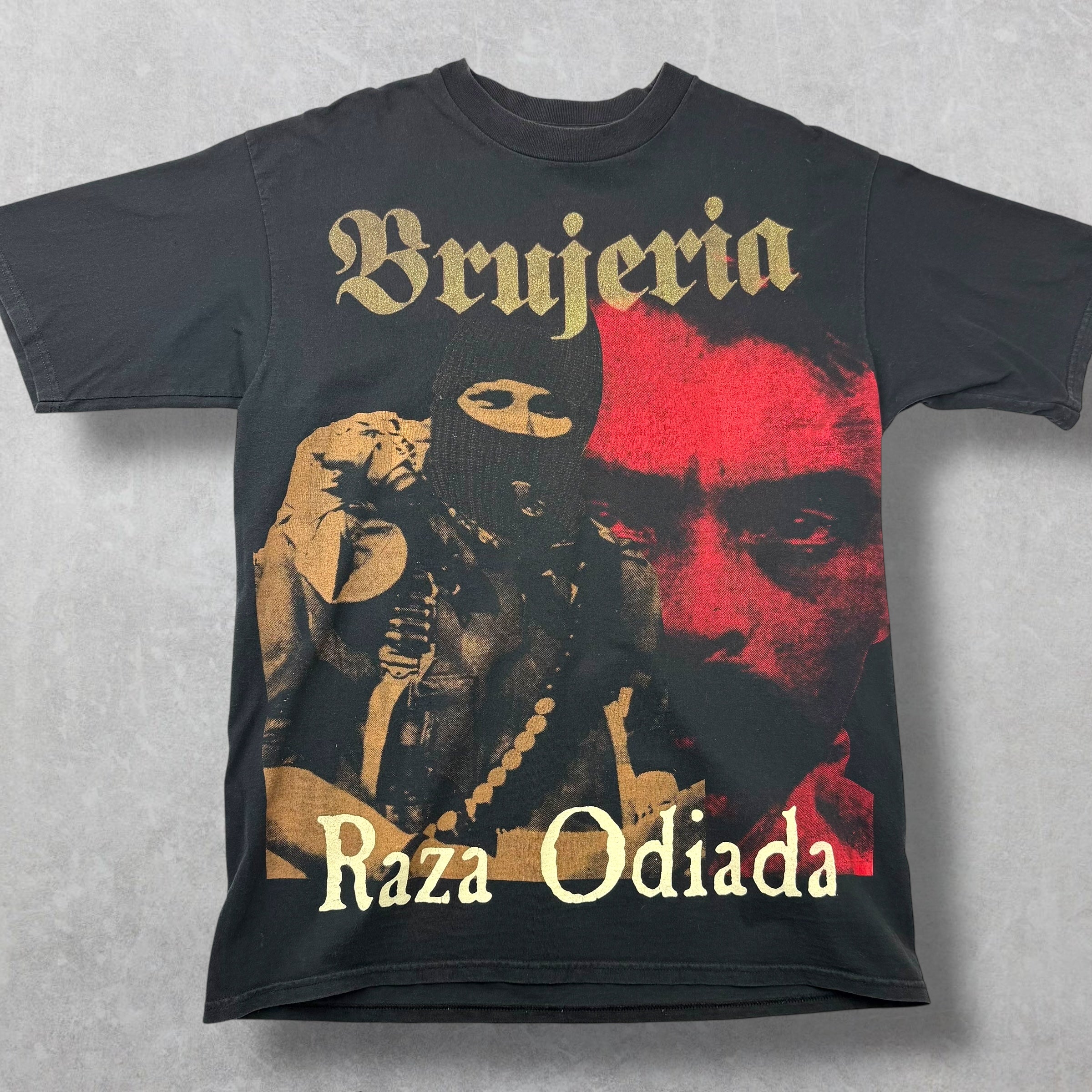 Vintage 90s Resurreccion Brujeria Raza Odiada Tee XL