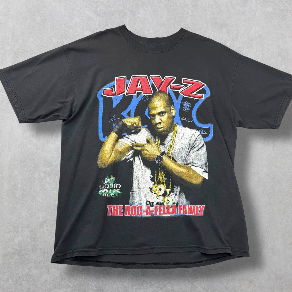 Vintage 2002 Jay-Z The Roc-A-Fella Family Tee XL