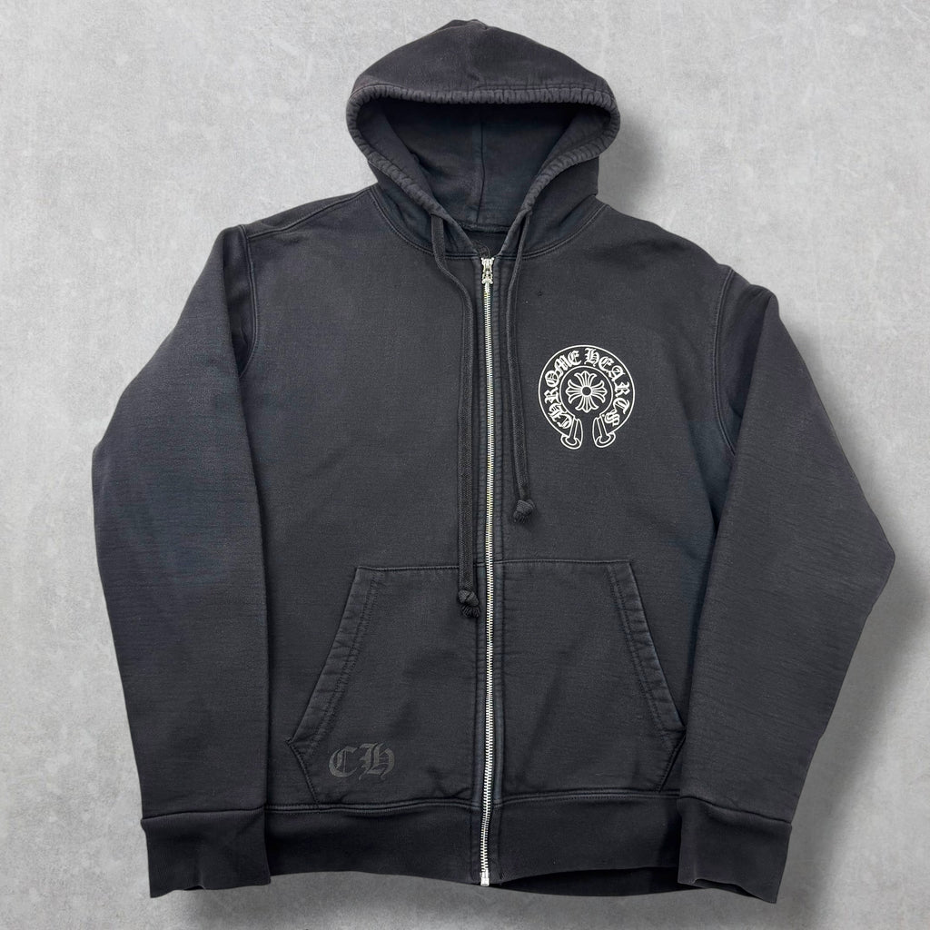 Chrome Hearts Los Angeles Horseshoe Thermal Zip Up L
