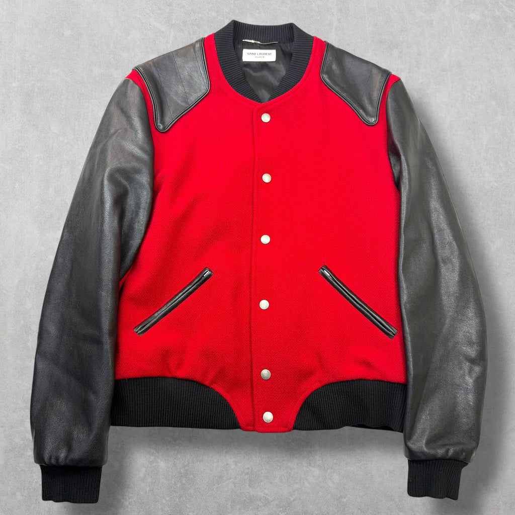 Saint Laurent Paris "Heaven" Teddy Bomber Jacket 54 (XL)