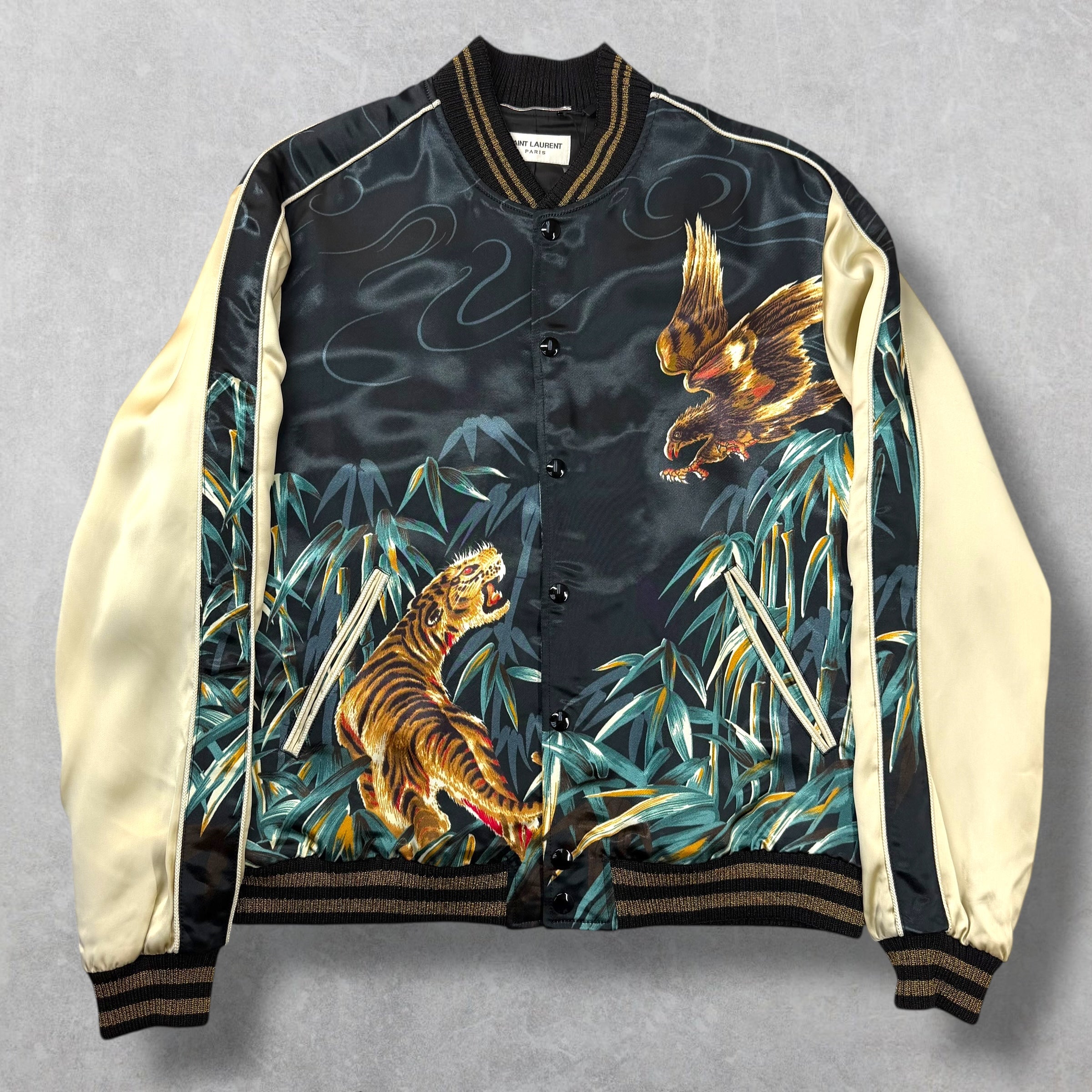 Saint Laurent Tiger and Eagle Souvenir Jacket 48 (M)