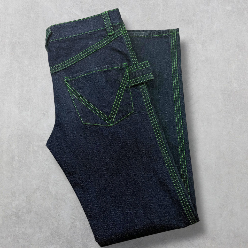Bottega Veneta Straight-Leg Selvedge Jeans 48 (32)