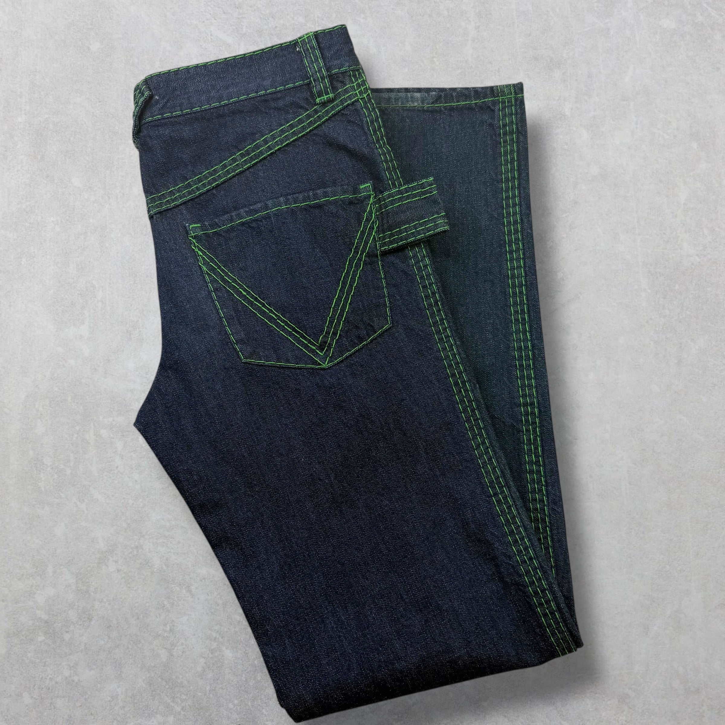 Bottega Veneta Straight-Leg Selvedge Jeans 48 (32)